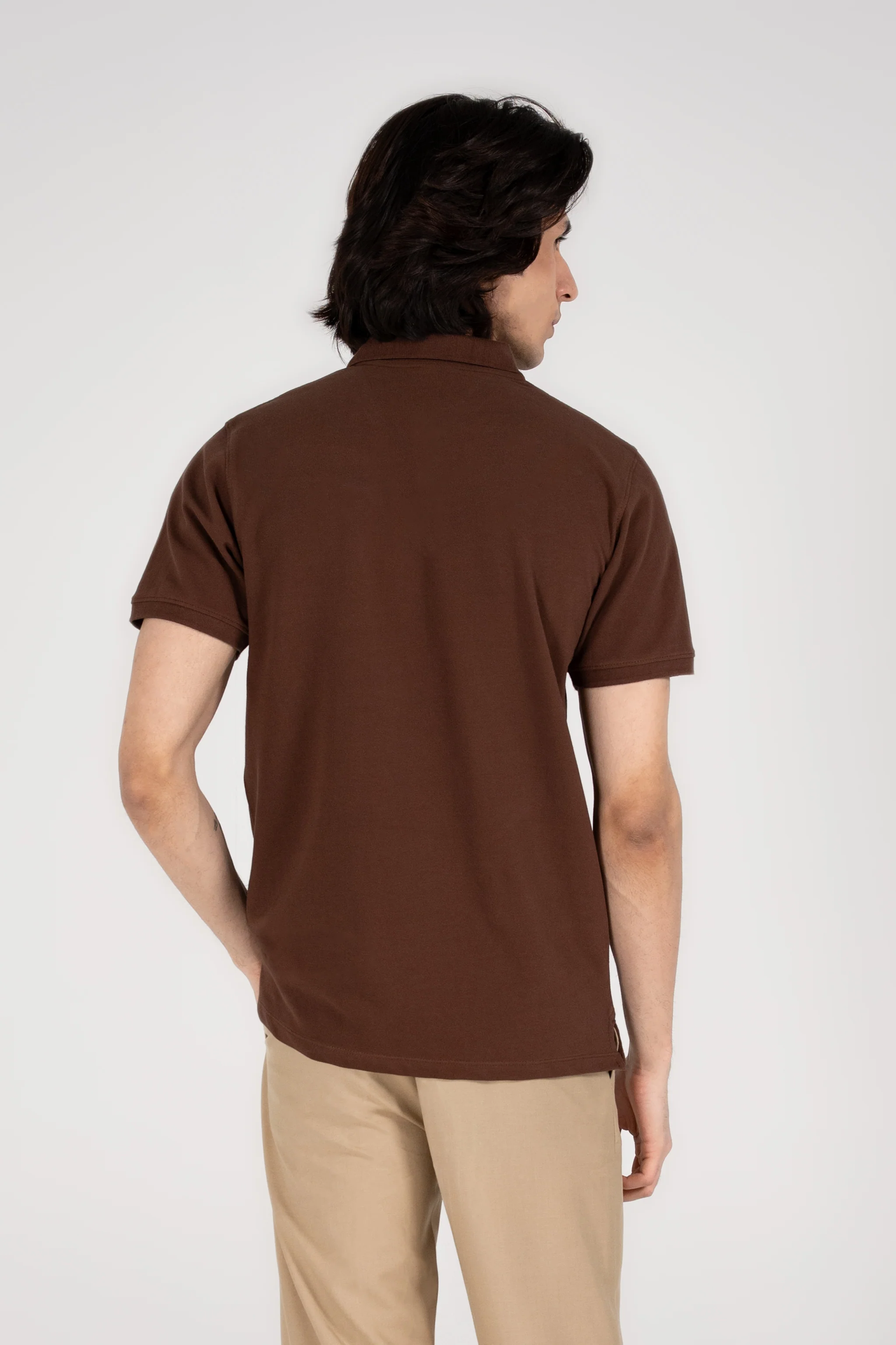 TEXTURED PIQUE POLO - Image 4