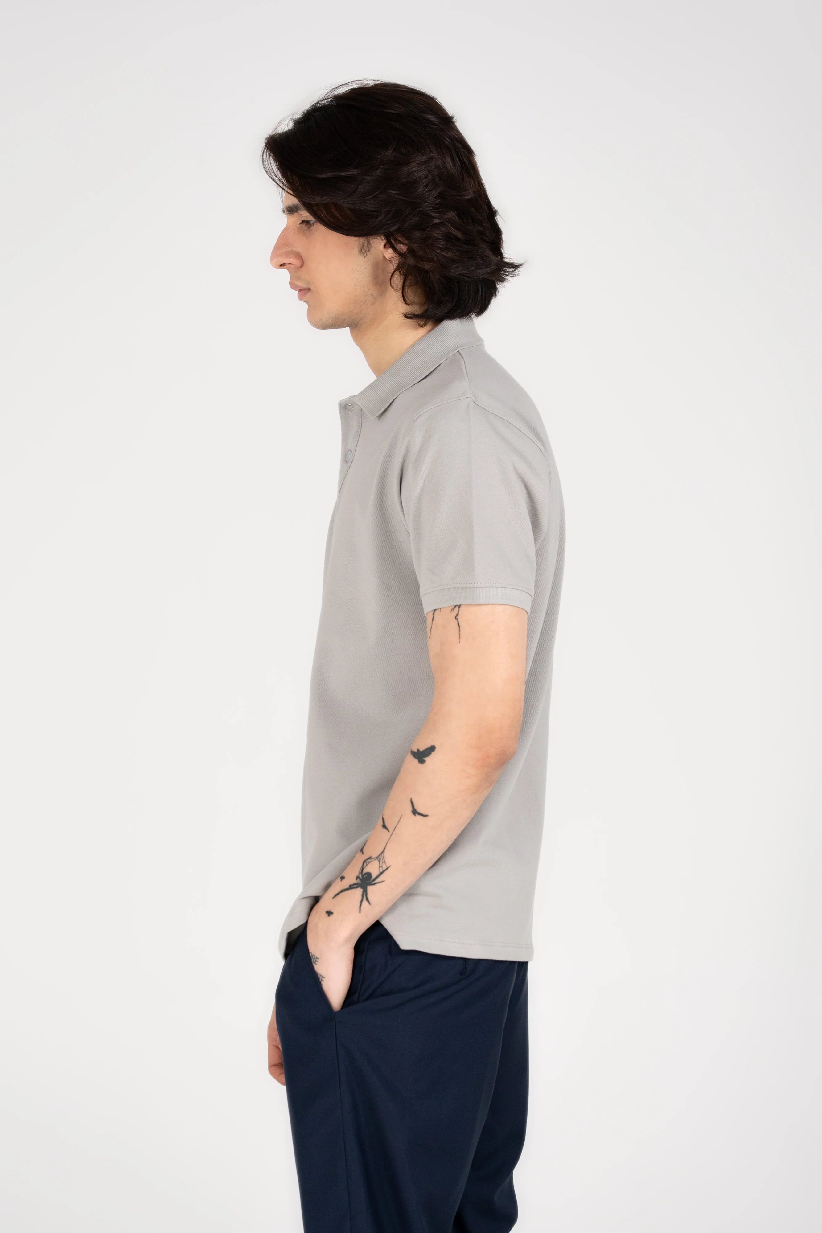 TEXTURED PIQUE POLO - Image 2