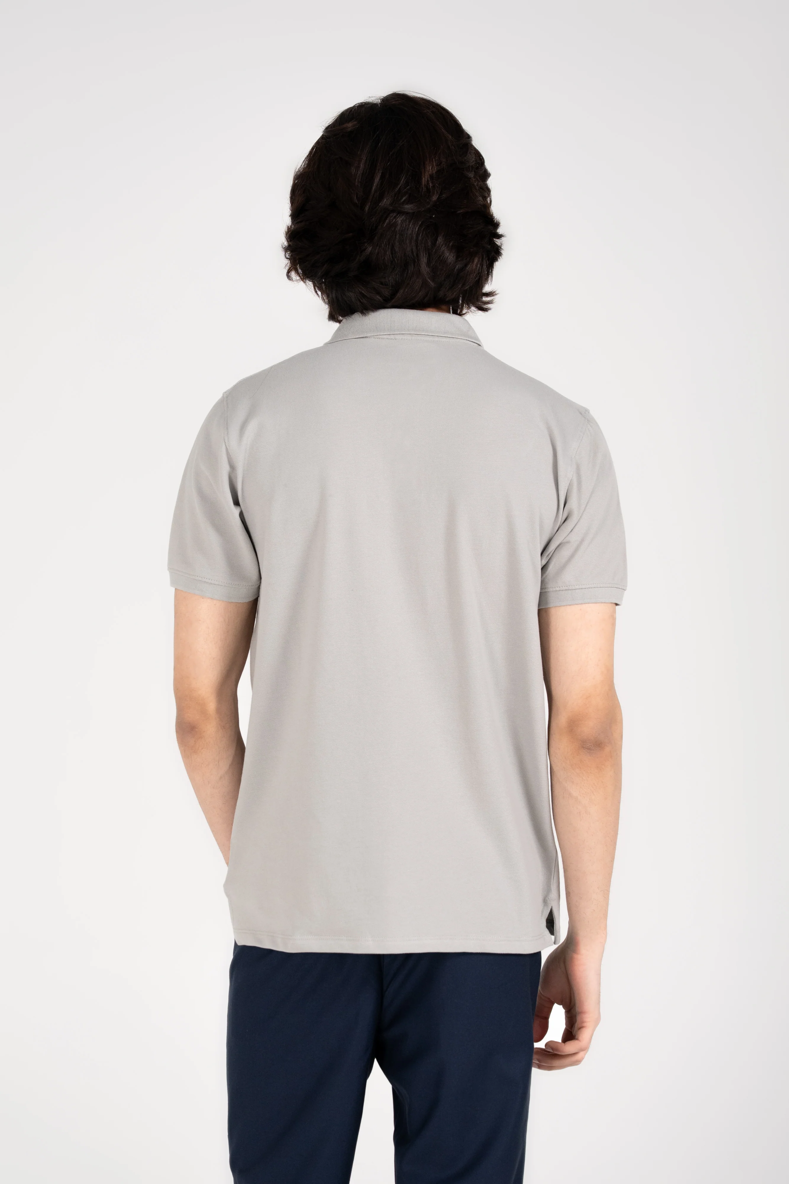 TEXTURED PIQUE POLO - Image 3