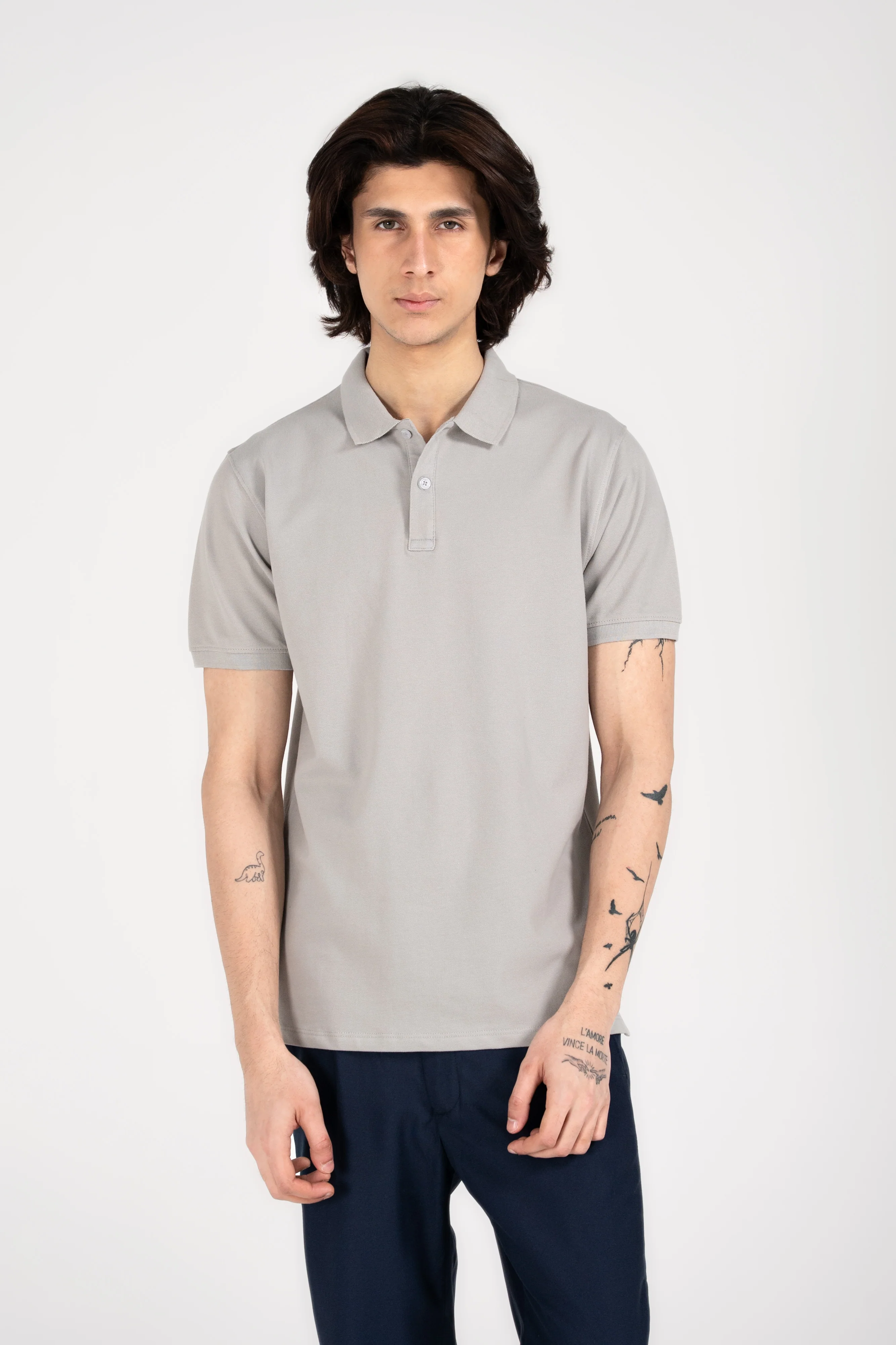 TEXTURED PIQUE POLO - Image 4