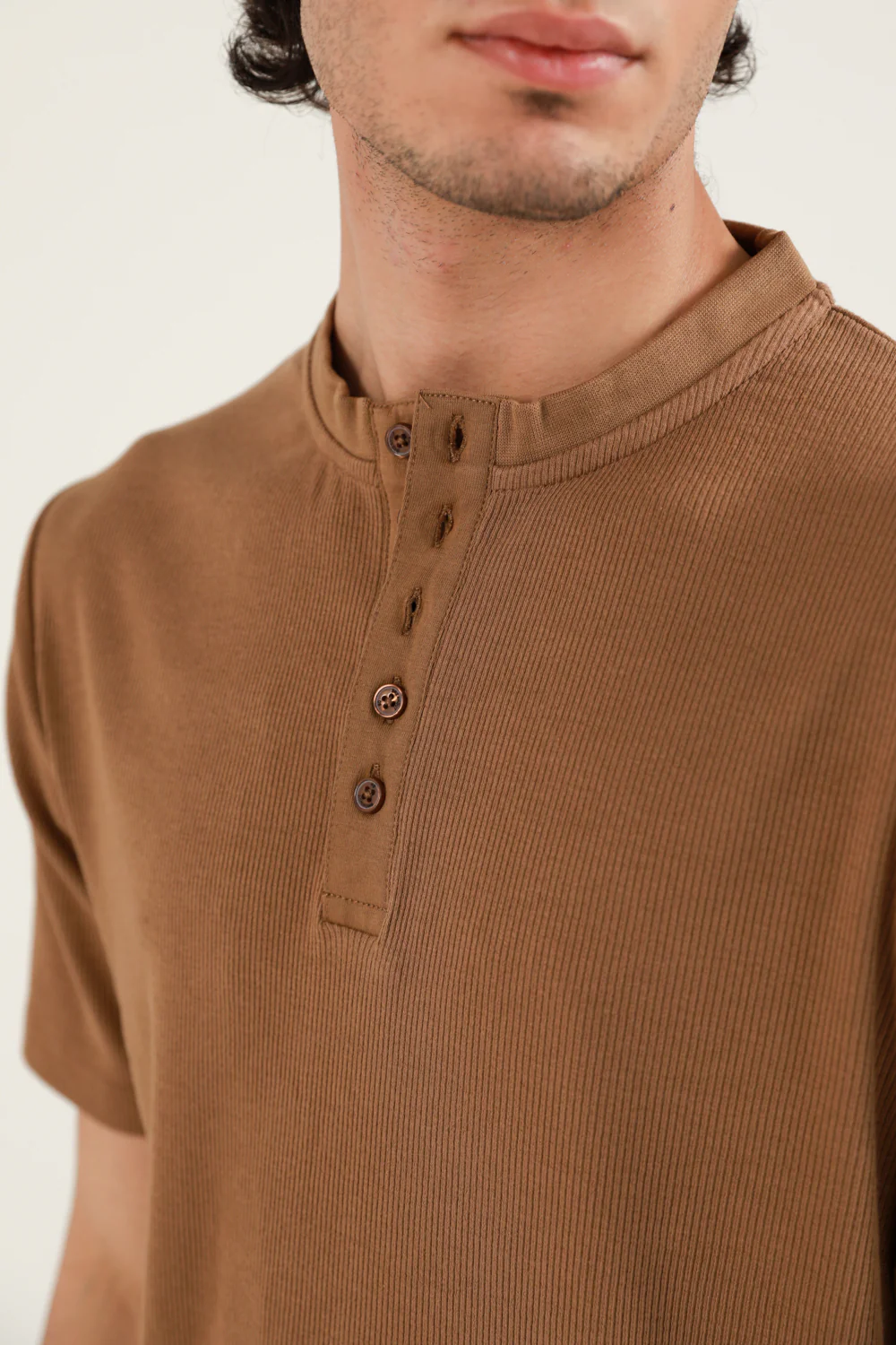 MODAL TEXTURED HENLEY - Image 3