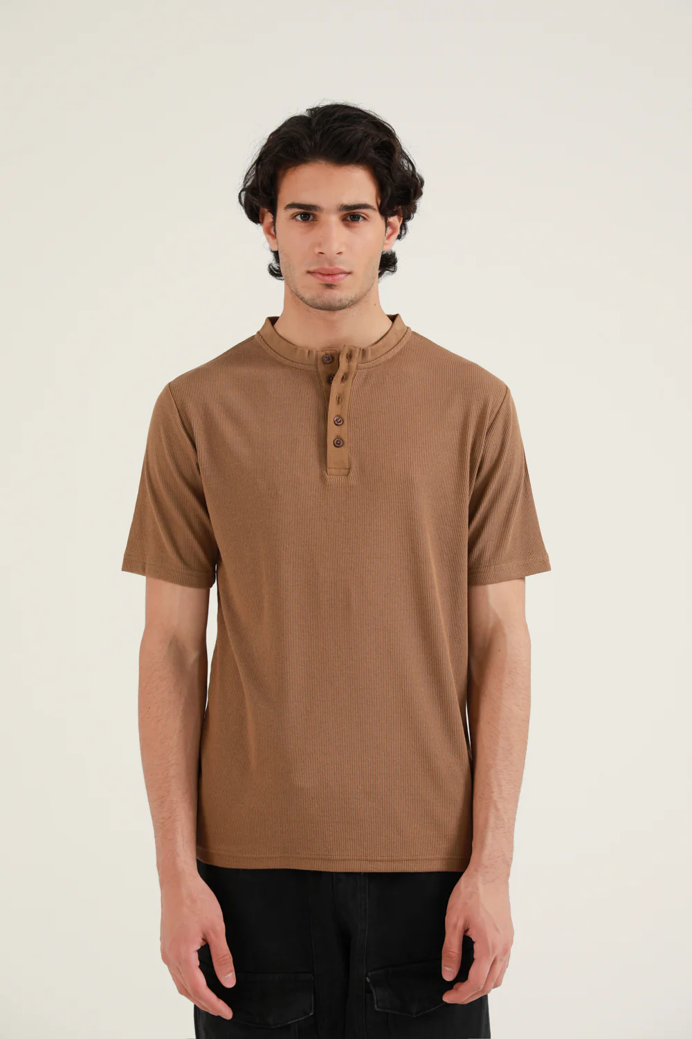 MODAL TEXTURED HENLEY - Image 4