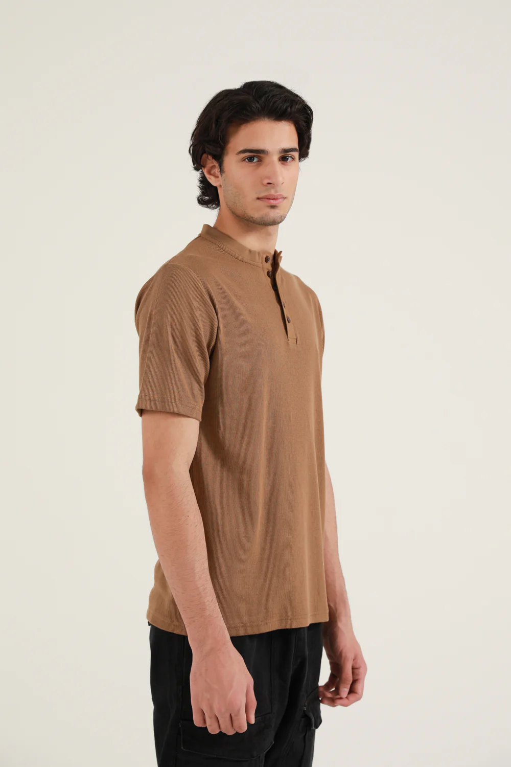 MODAL TEXTURED HENLEY - Image 5