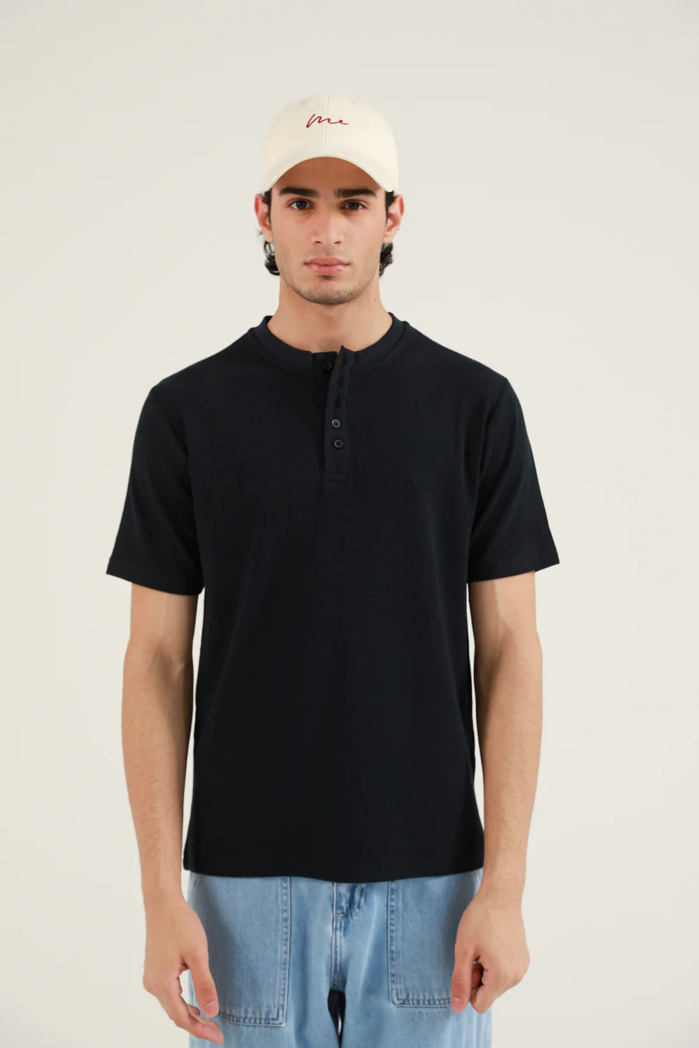 MODAL TEXTURED HENLEY - Image 2