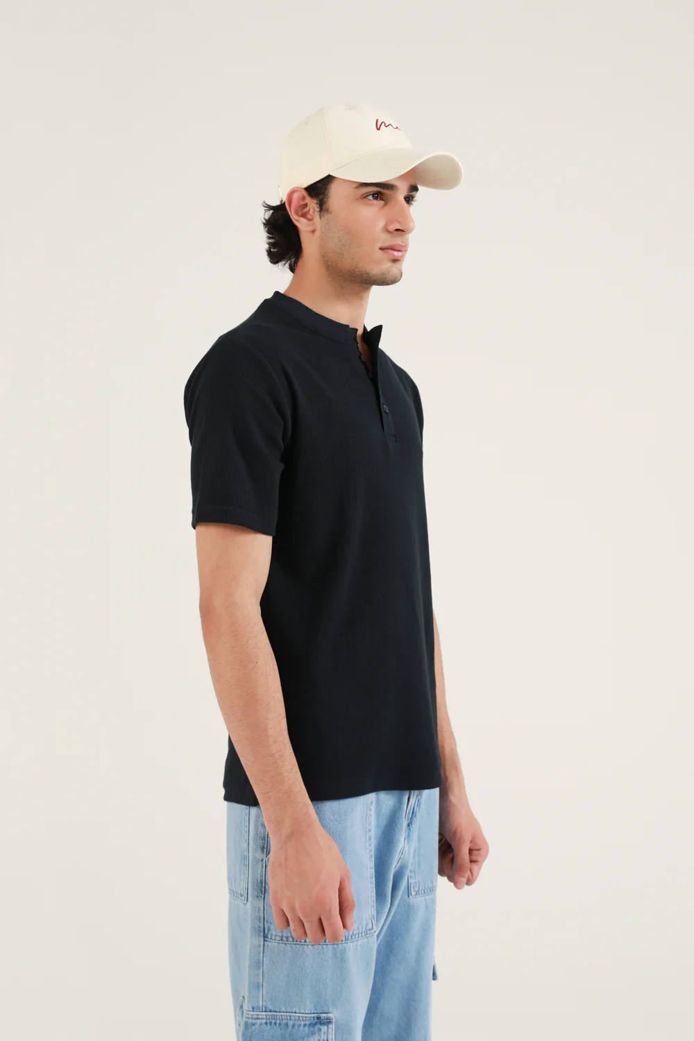 MODAL TEXTURED HENLEY - Image 3