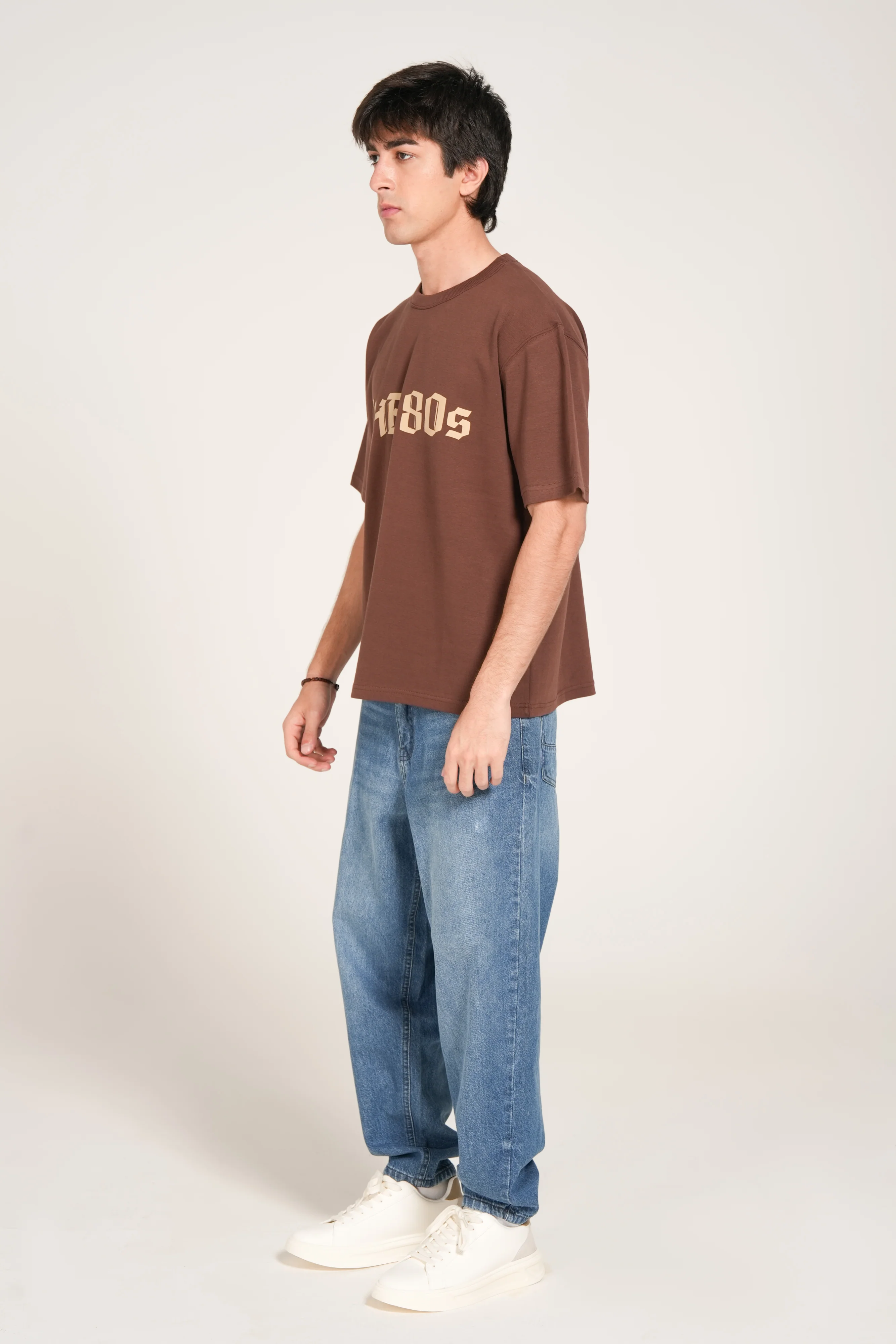 RELAXED FIT STRETCH GRAPHIC TEE - Image 2