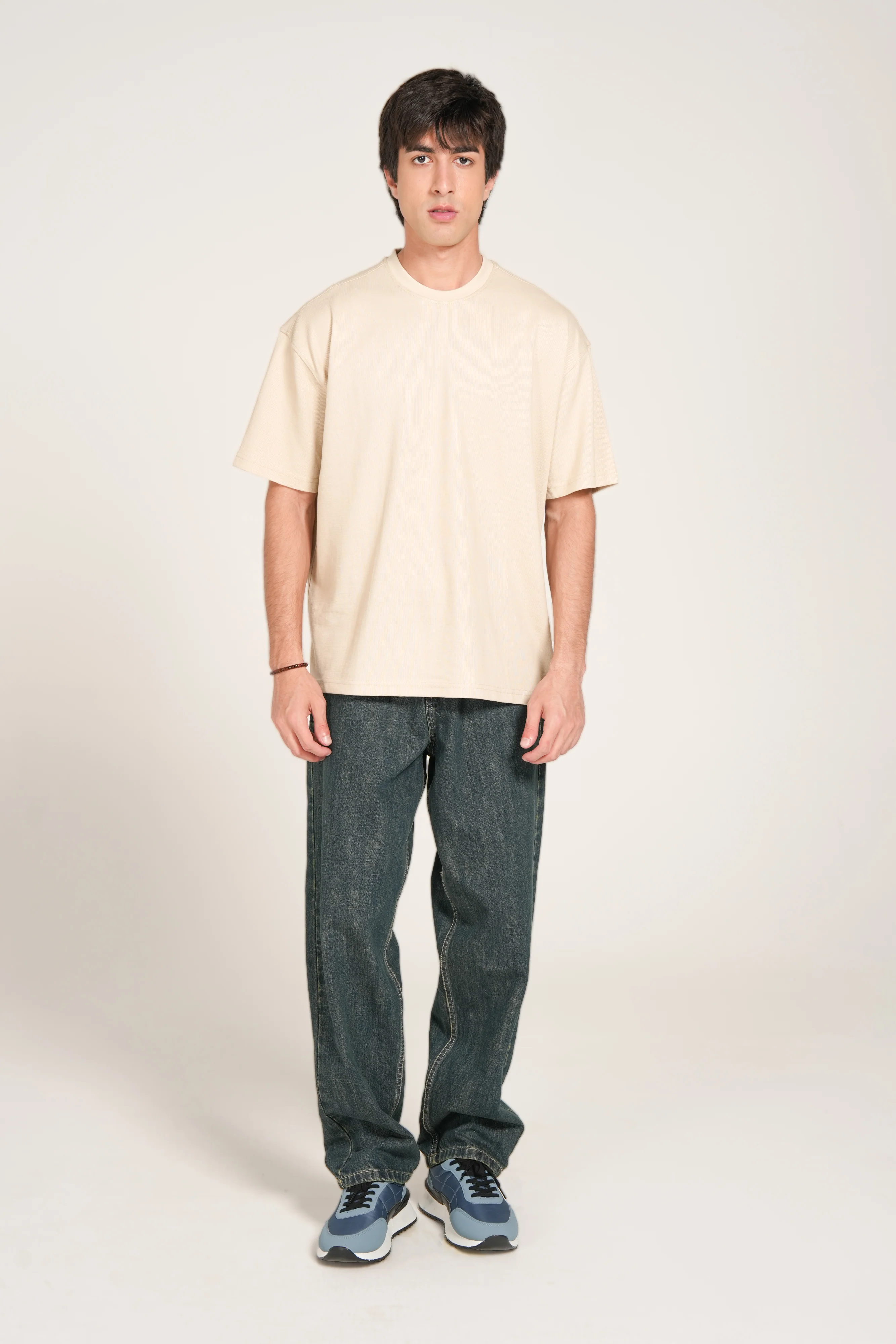 BAGGY FIT TEXTURED TEE