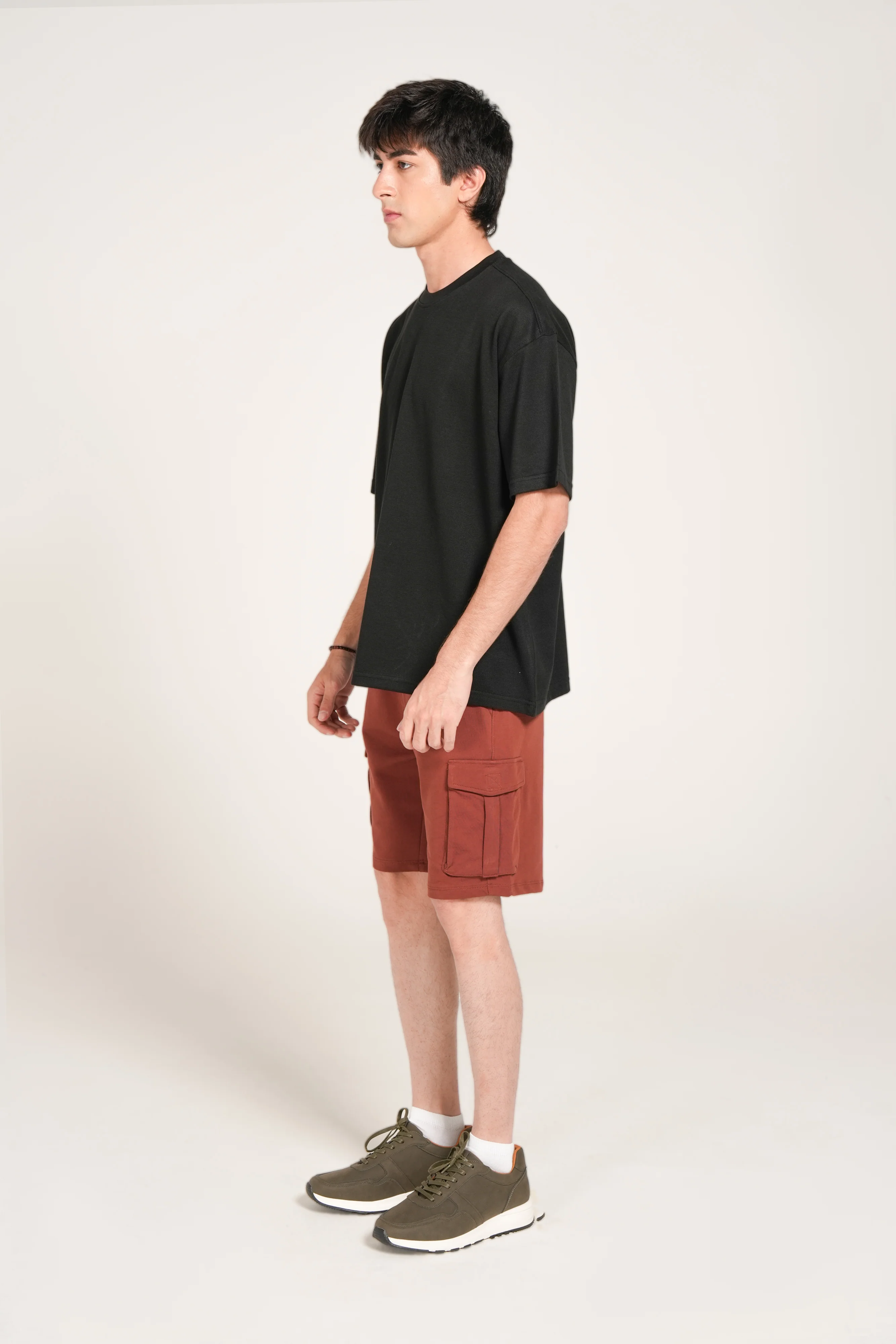 BAGGY FIT TEXTURED TEE - Image 2