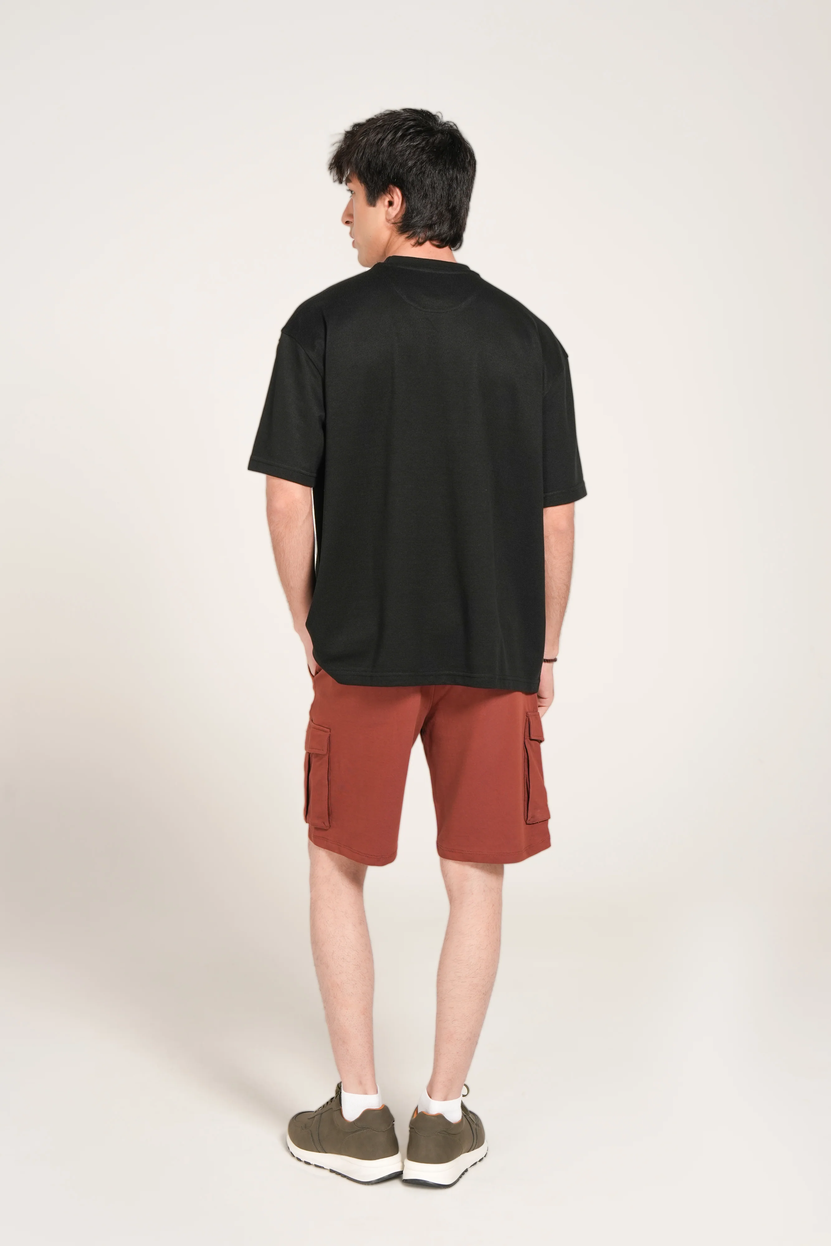 BAGGY FIT TEXTURED TEE - Image 3