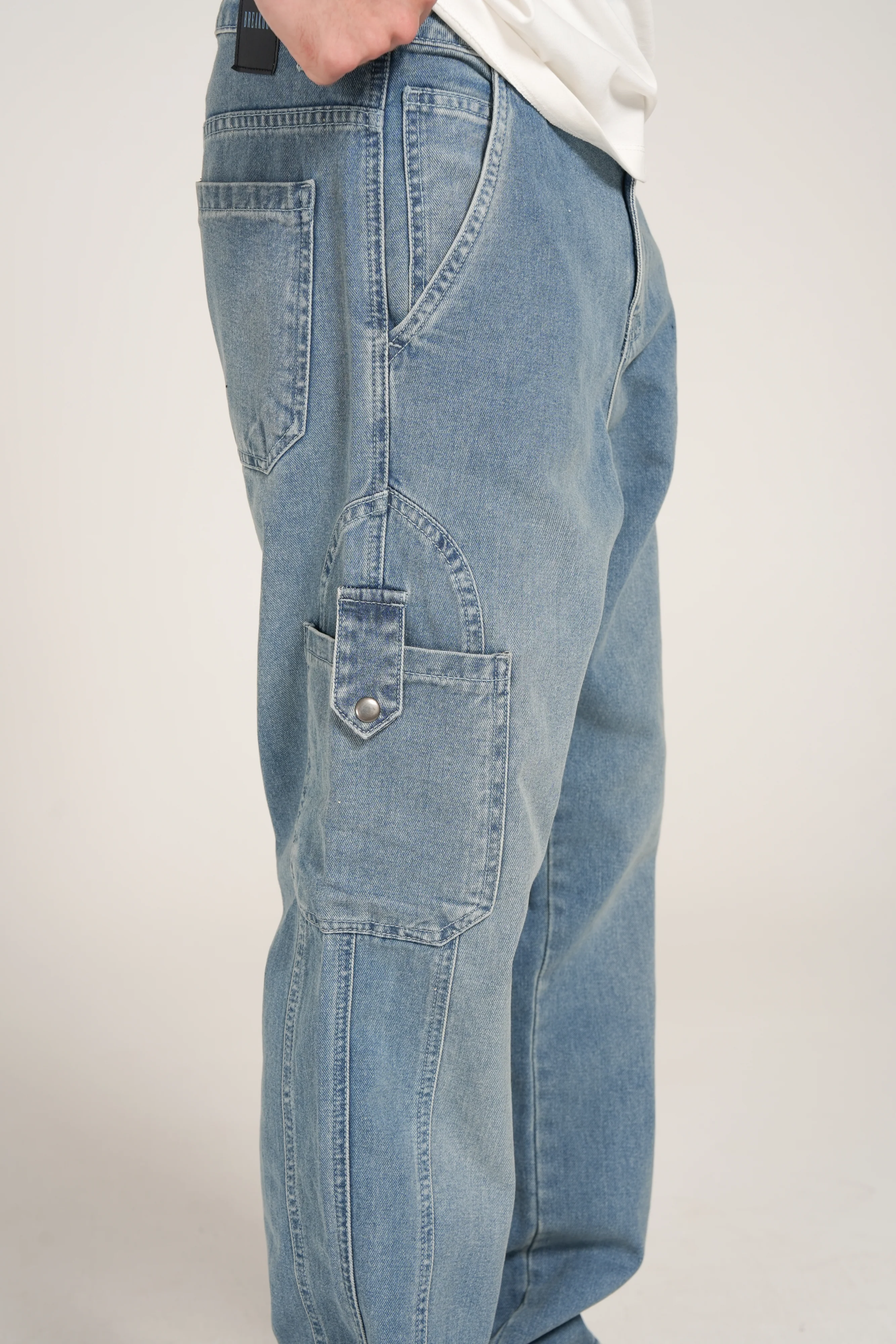 ORIGINAL STRAIGHT FIT CARGO DENIM - Image 4