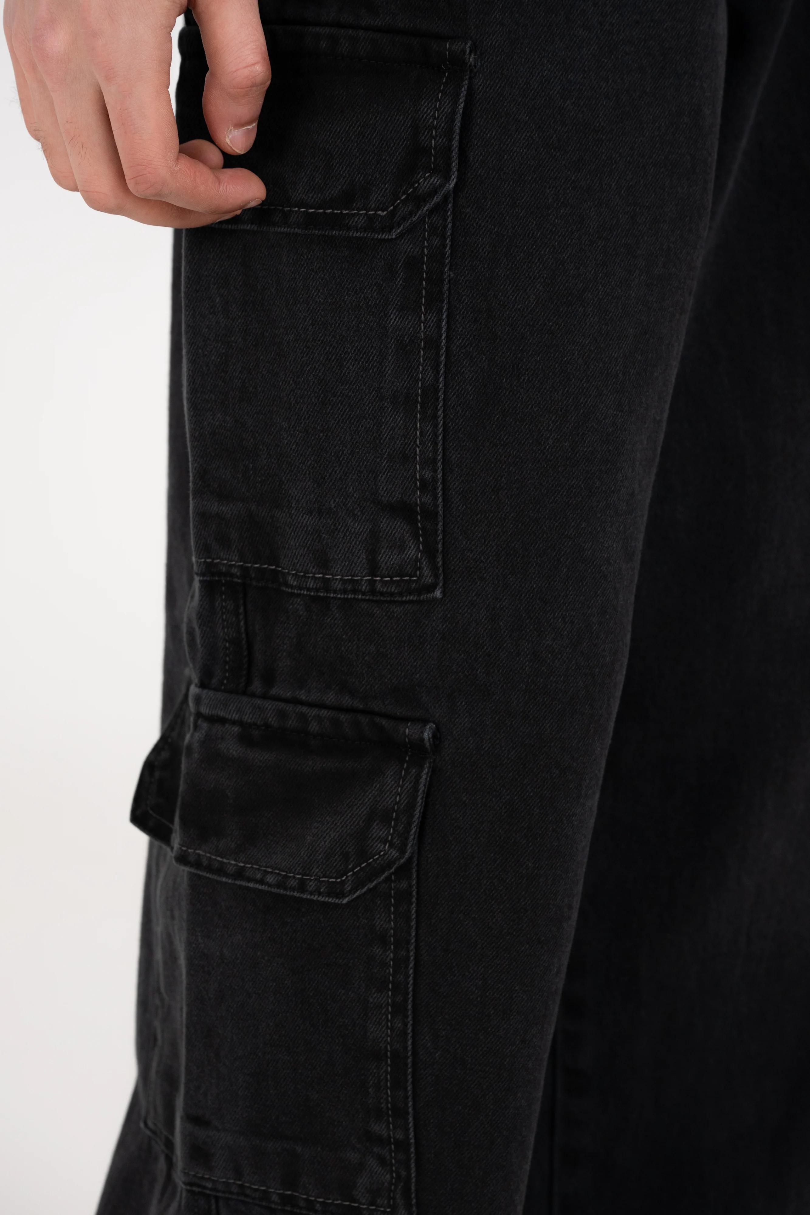 BAGGY FIT CARGO DENIM - Image 6