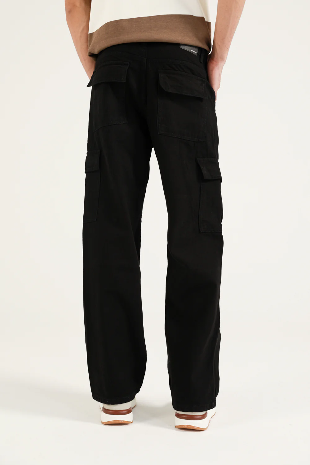 WIDE LEG FIT CARGO DENIM - Image 3