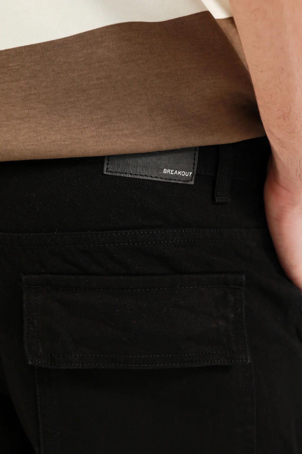 WIDE LEG FIT CARGO DENIM - Image 4