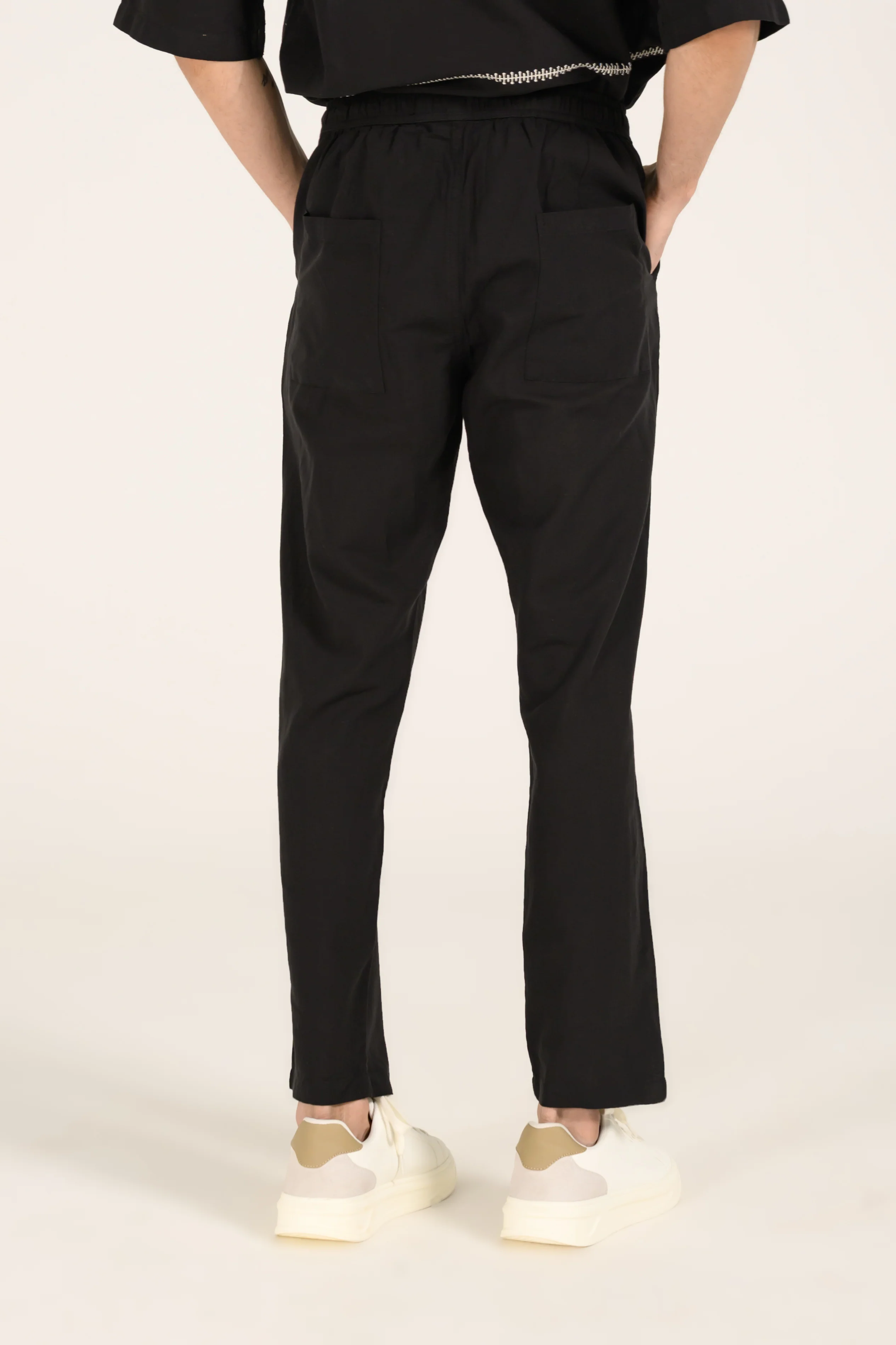 BAGGY FIT LINEN TROUSER - Image 3