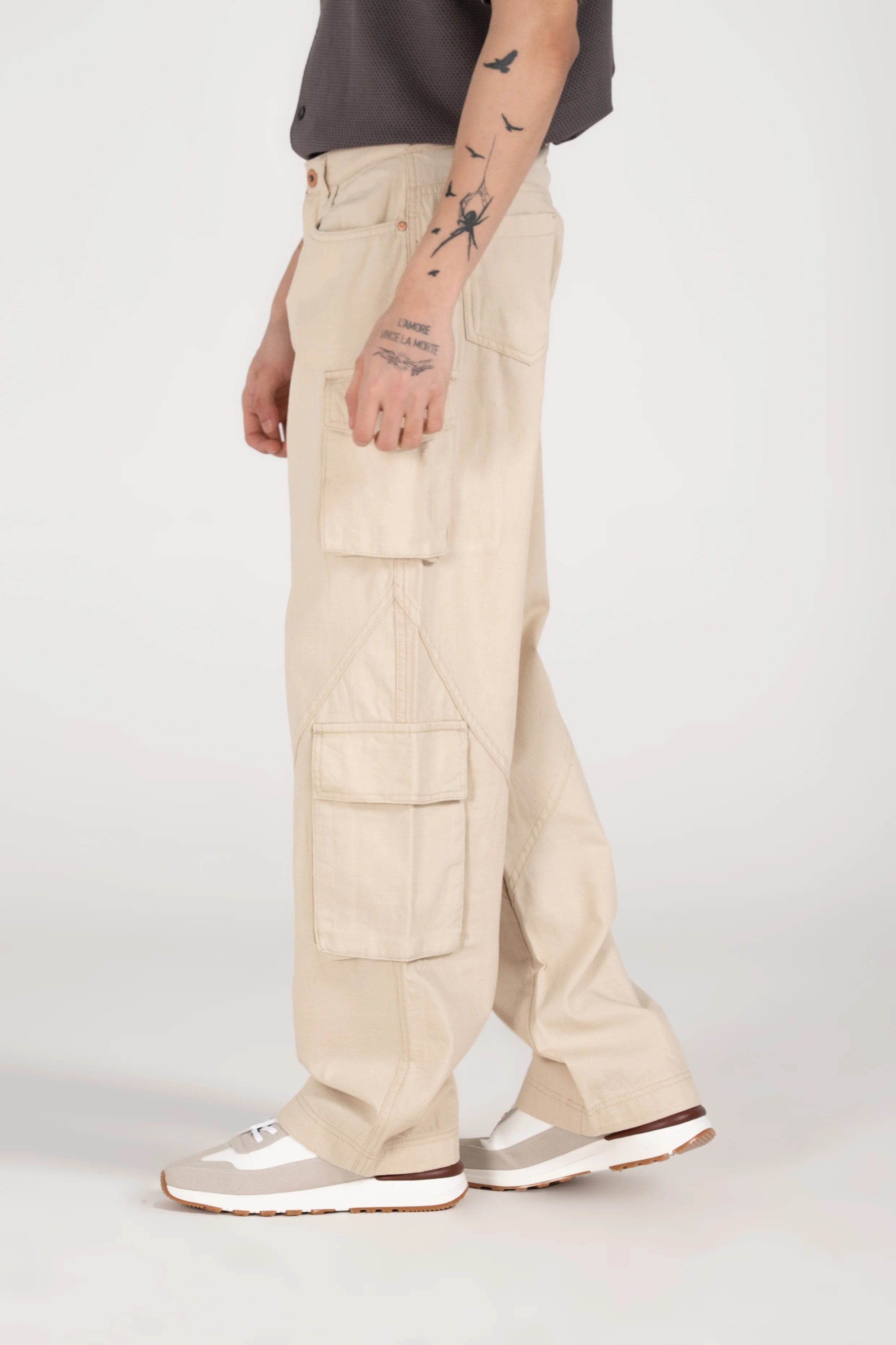 WIDE LEG CARGO TROUSER - Image 2