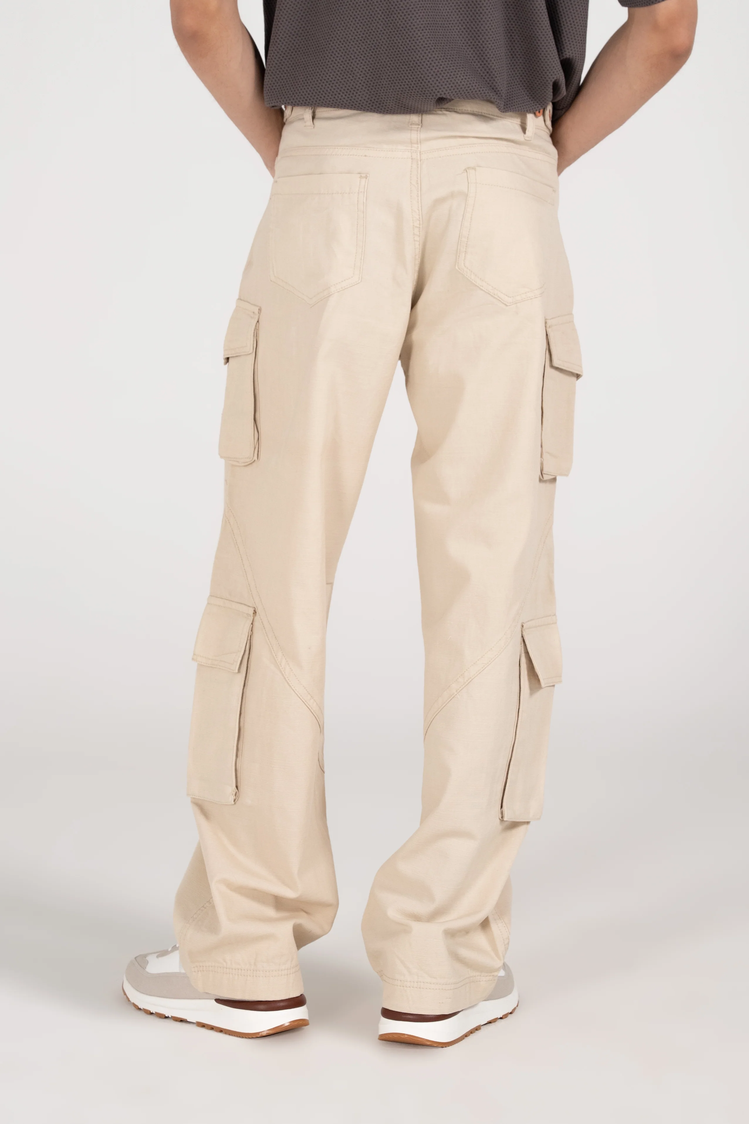 WIDE LEG CARGO TROUSER - Image 3