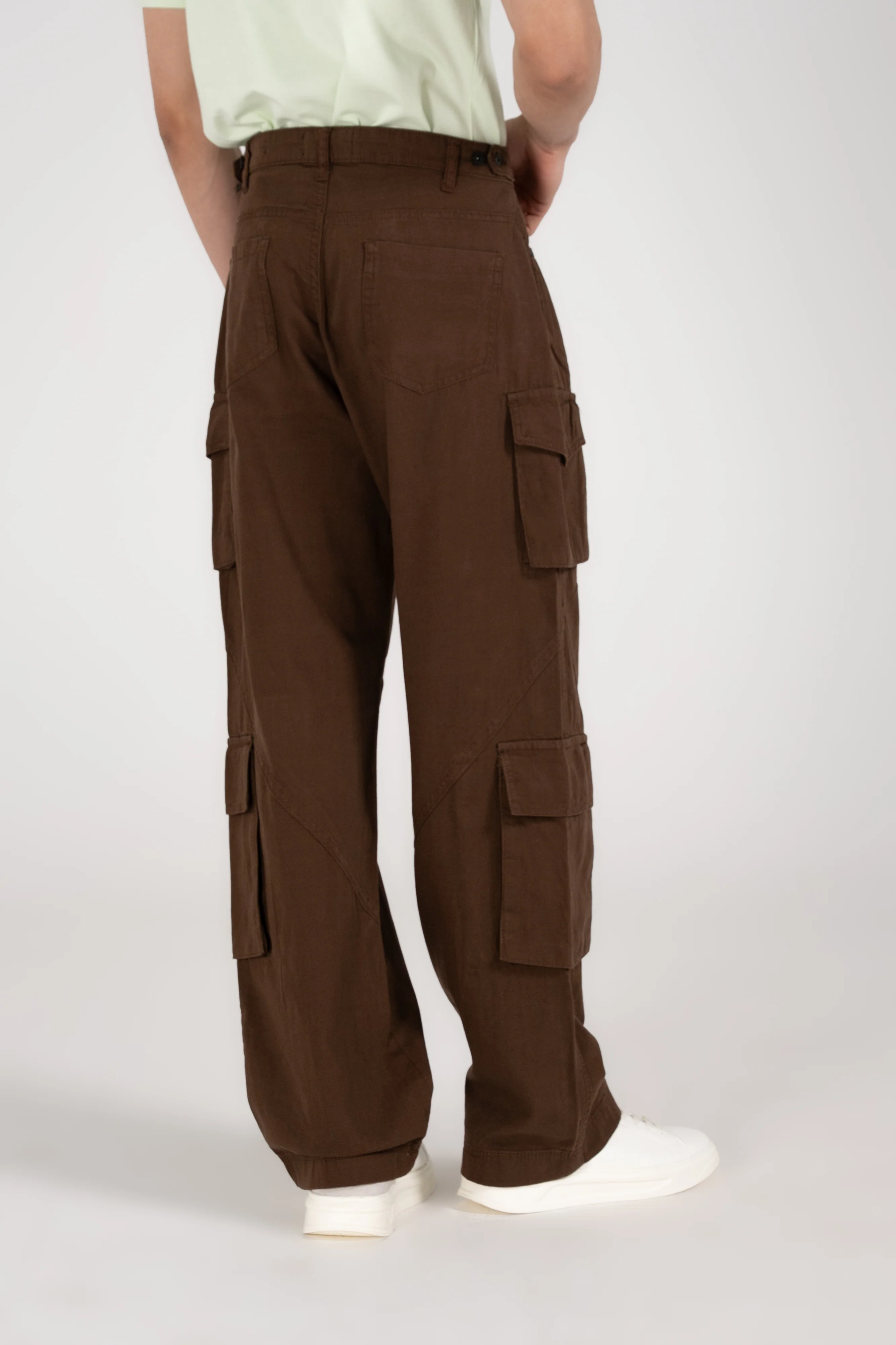 WIDE LEG CARGO TROUSER - Image 3