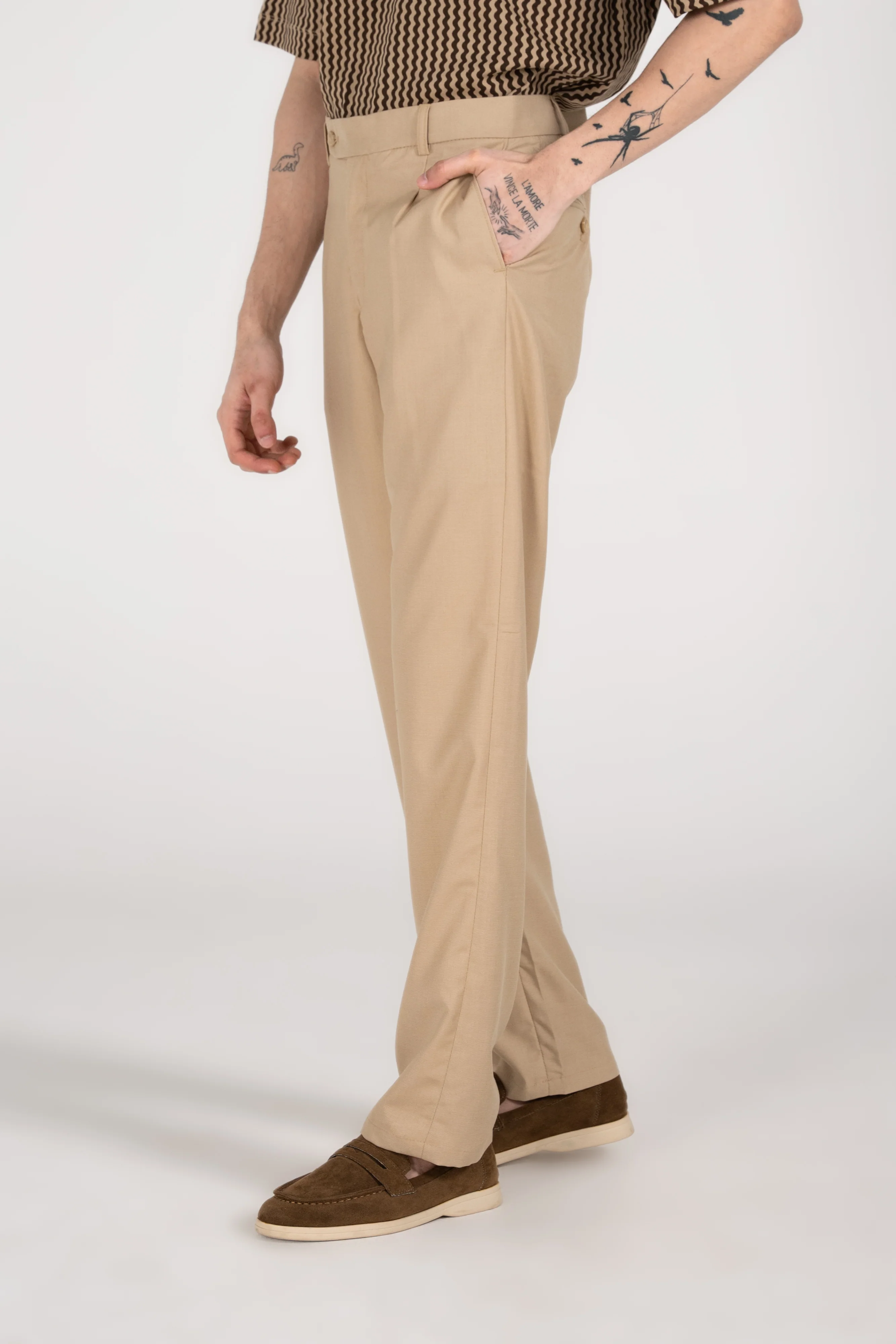SLIM RELAXED FIT TROUSER - Image 2
