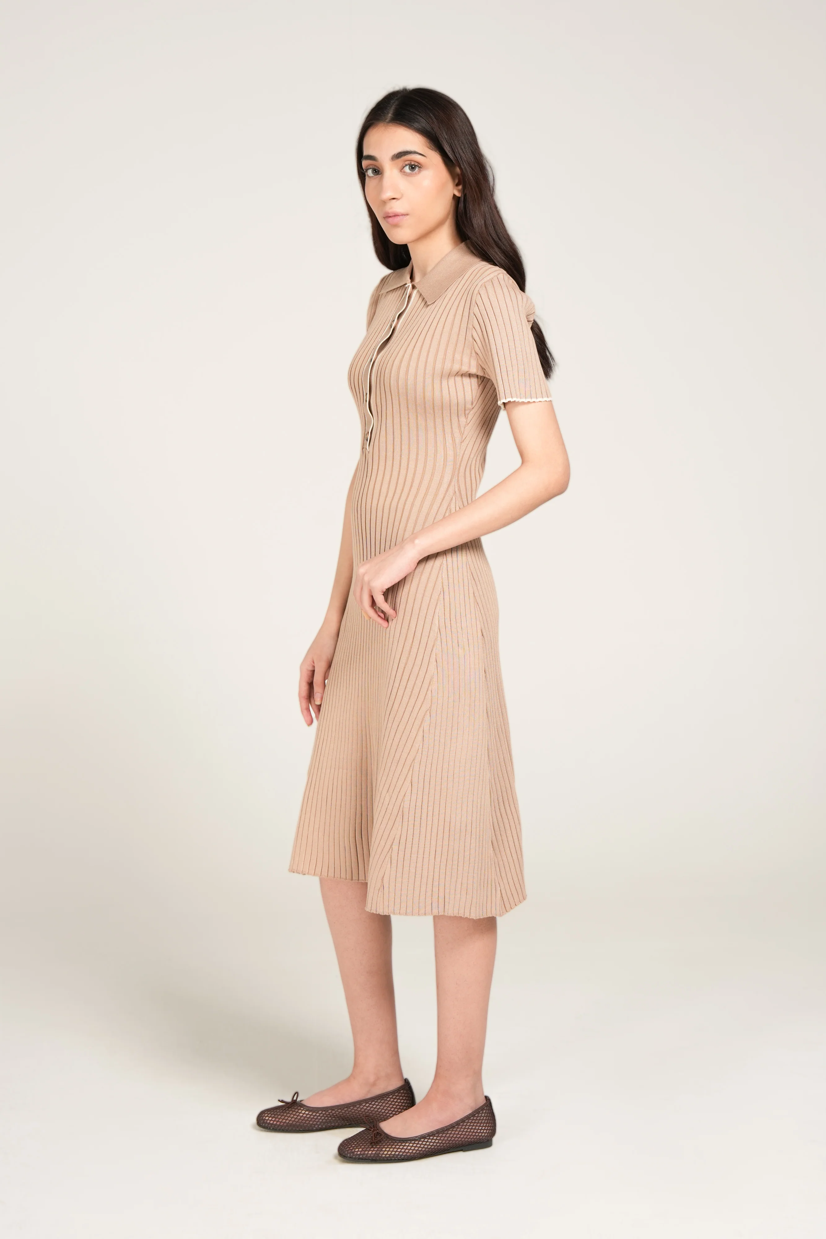 POLO KNIT DRESS - Image 2