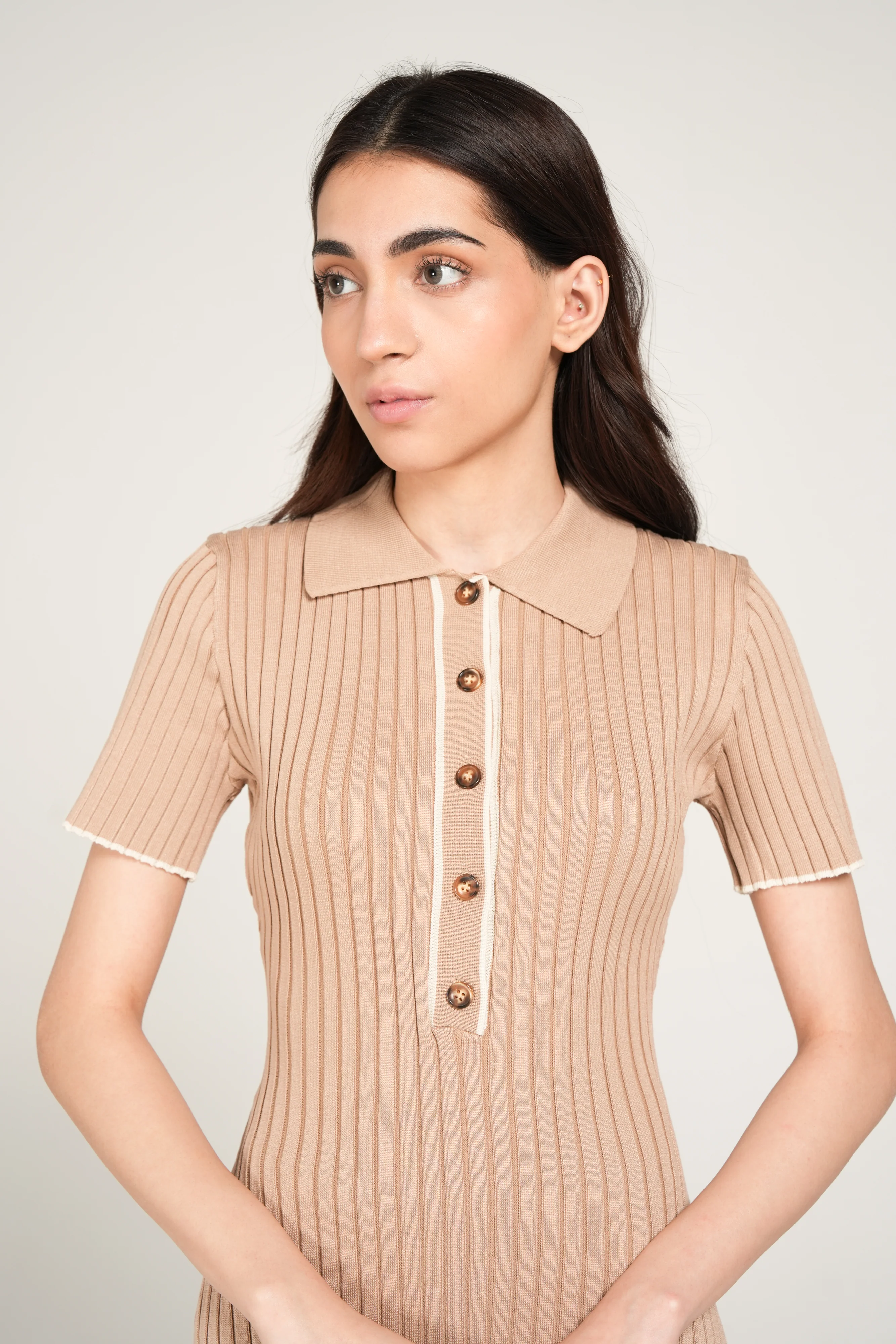 POLO KNIT DRESS - Image 5