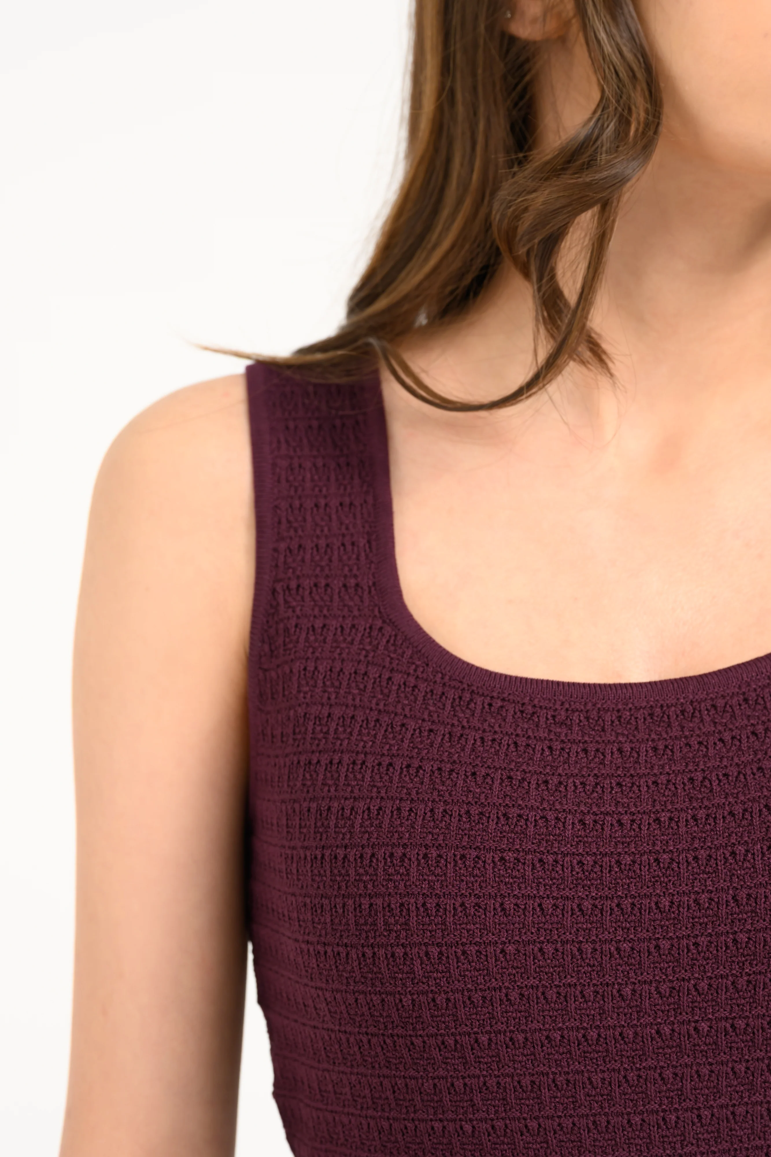 TEXTURED KNIT DRESS - Image 5