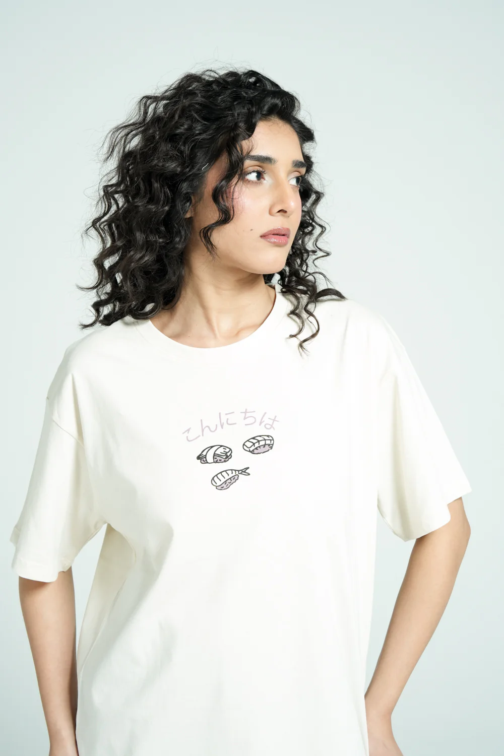 GRAPHIC OVERSIZED TEE - Image 2