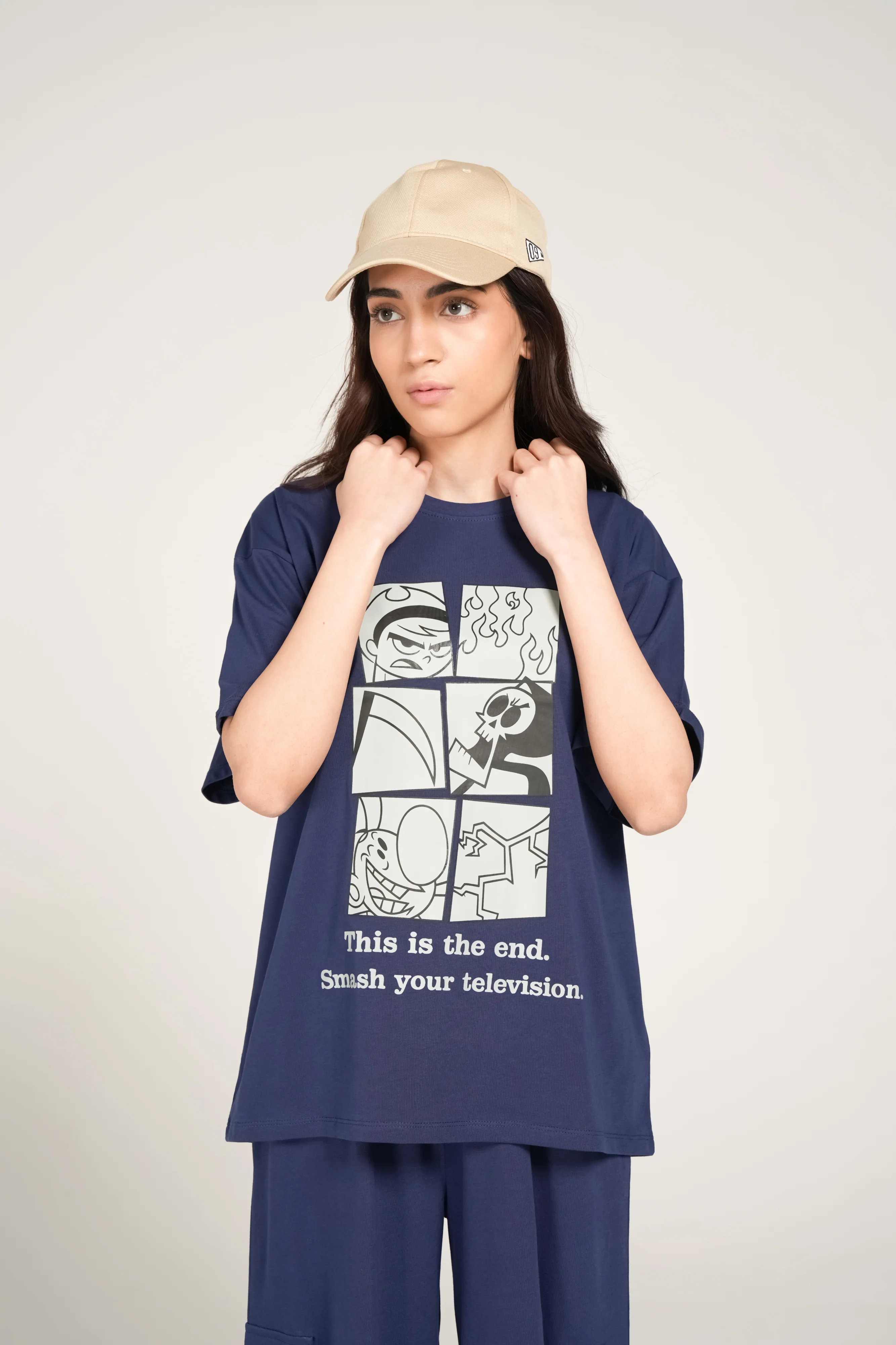 GRAPHIC OVERSIZED TEE - Image 4