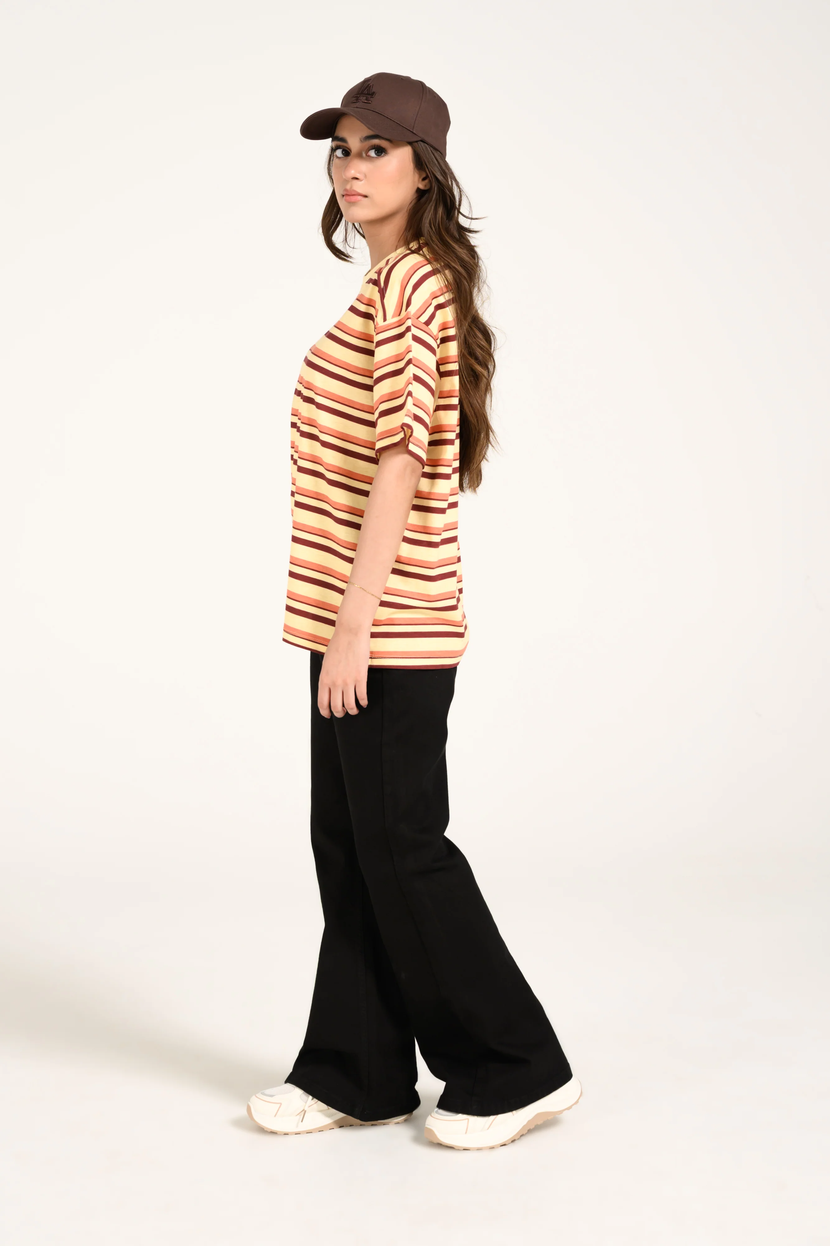 OVERSIZED STRIPED TEE - Image 2
