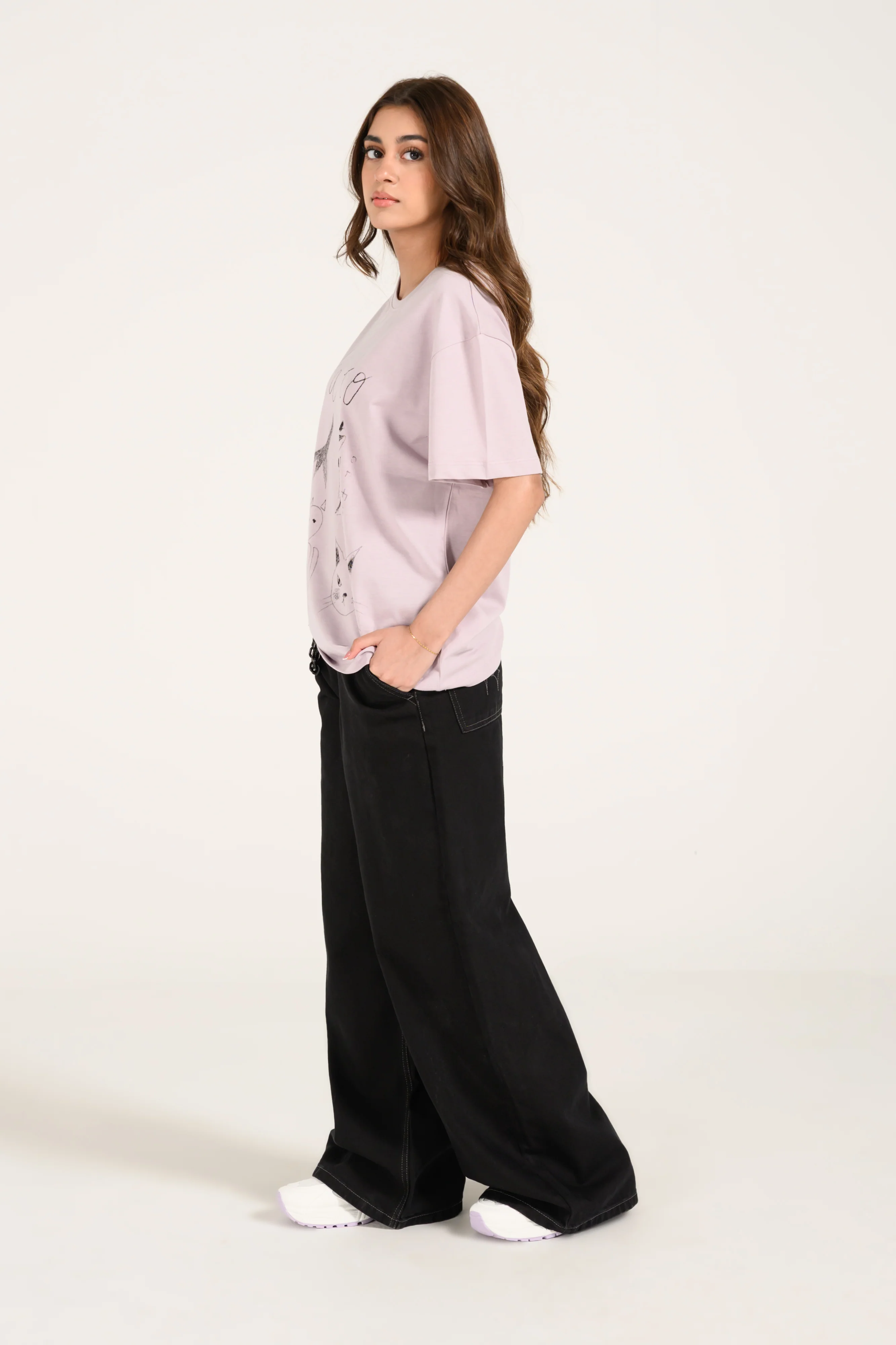 OVERSIZED PRINTED TEE - Image 4