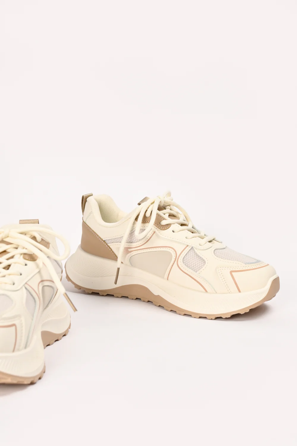 CONTRAST CHUNKY TRAINERS - Image 3