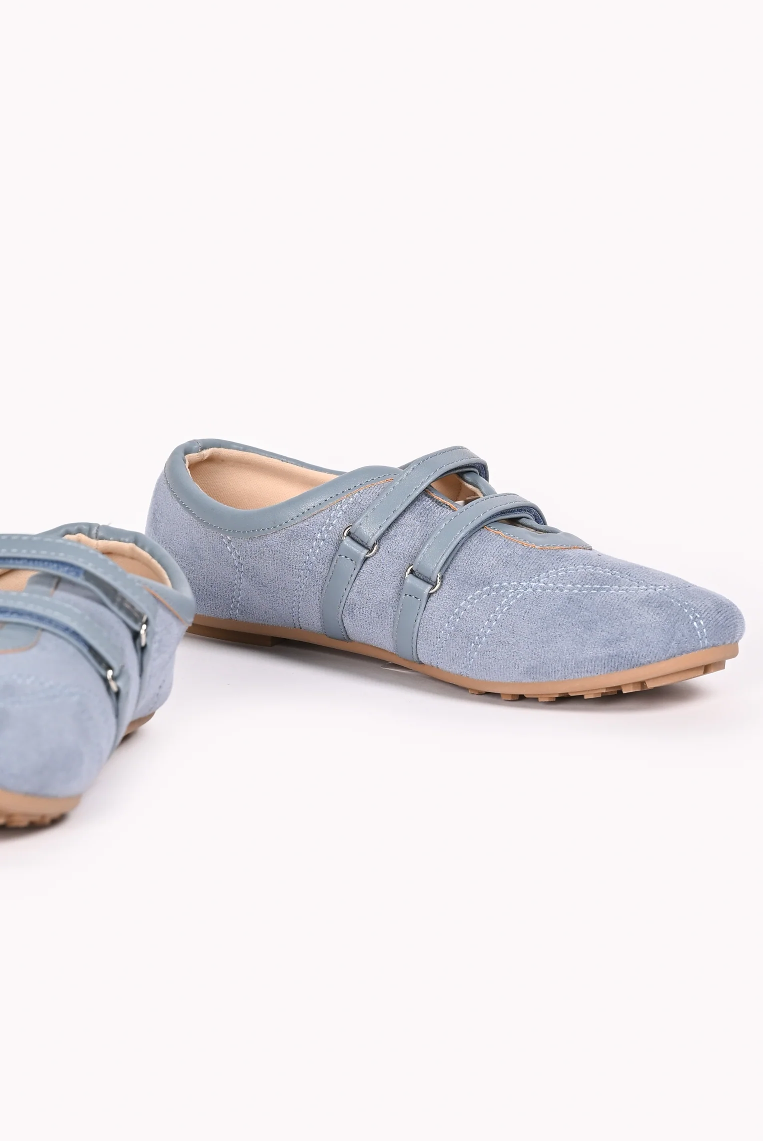 SUEDE BALLET FLATS - Image 4