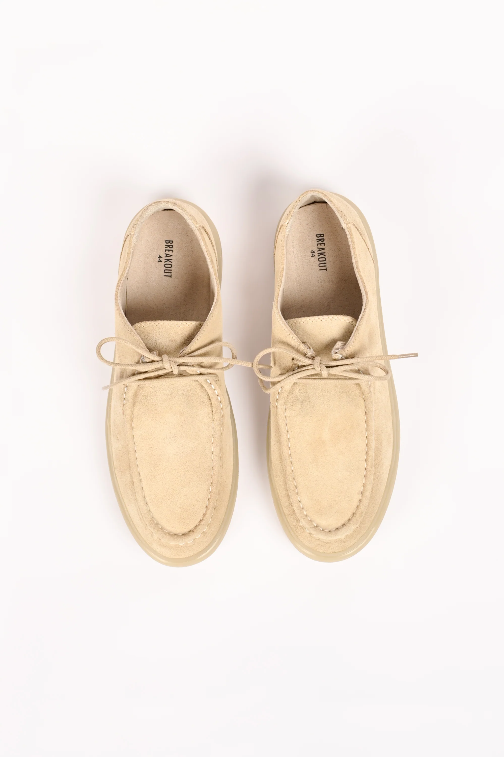 SUEDE MOCCASIN LACE-UP SHOE - Image 2