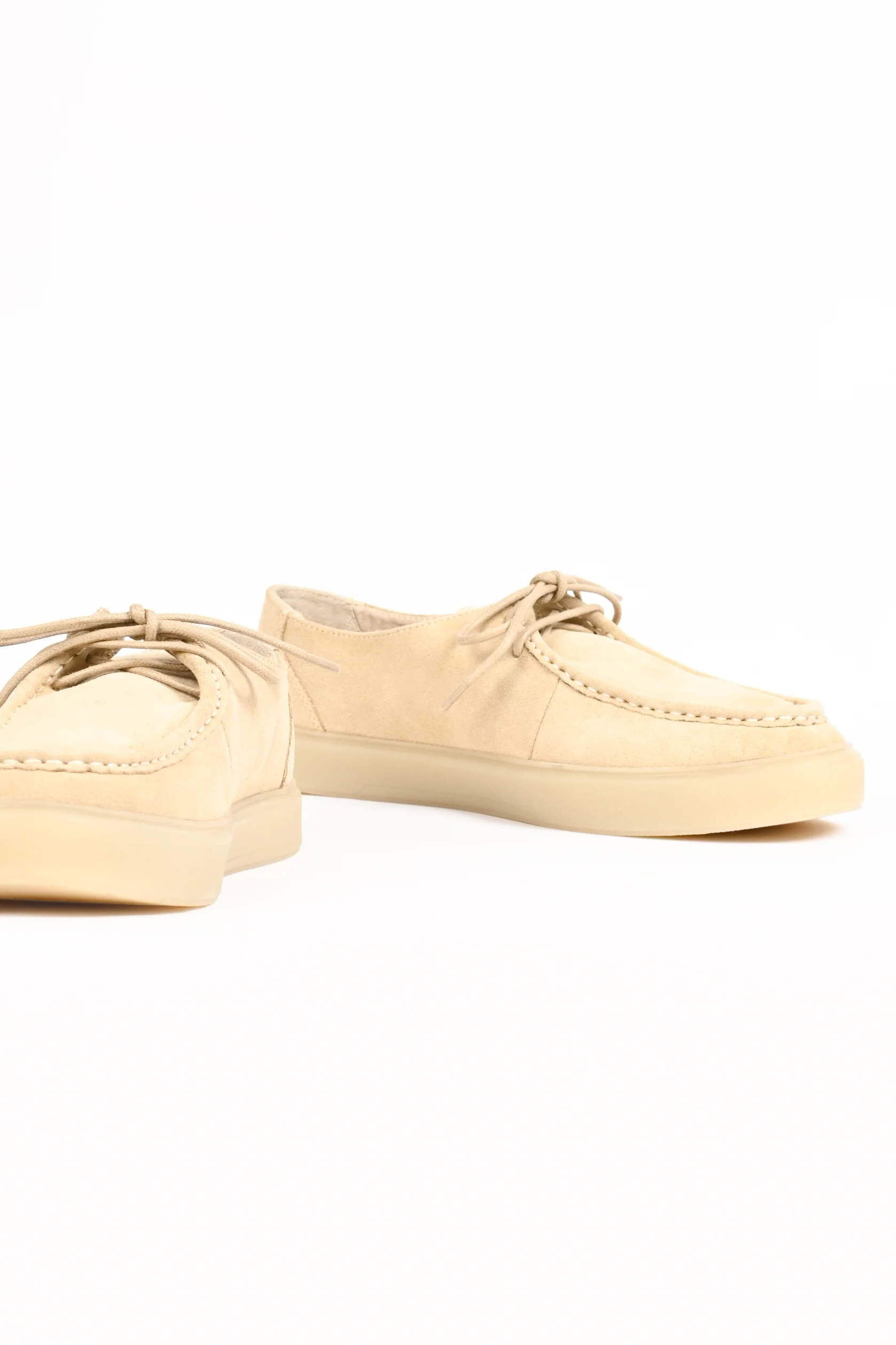 SUEDE MOCCASIN LACE-UP SHOE - Image 4