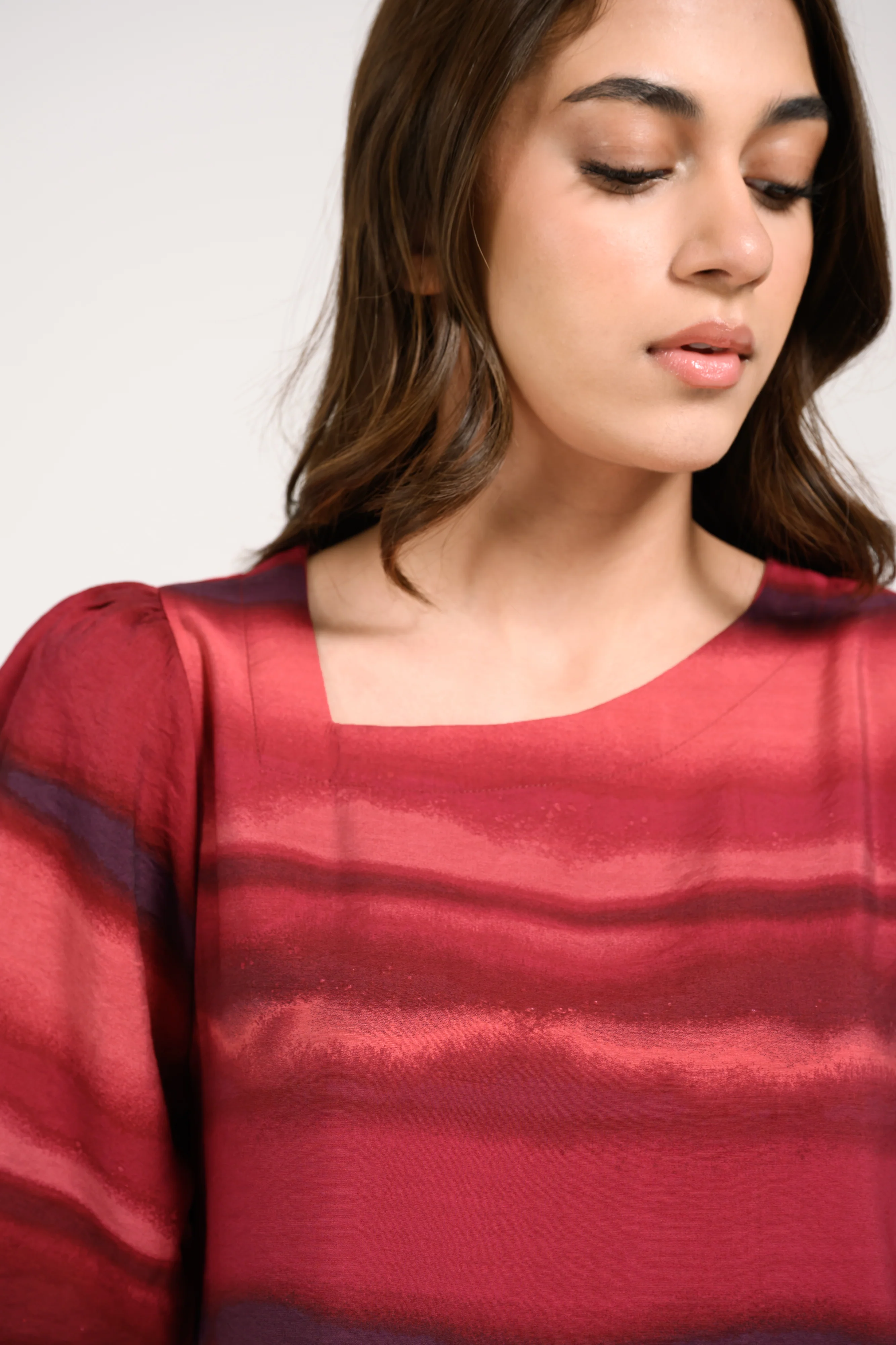 ASYMMETRICAL PRINTED DRESS - Image 5