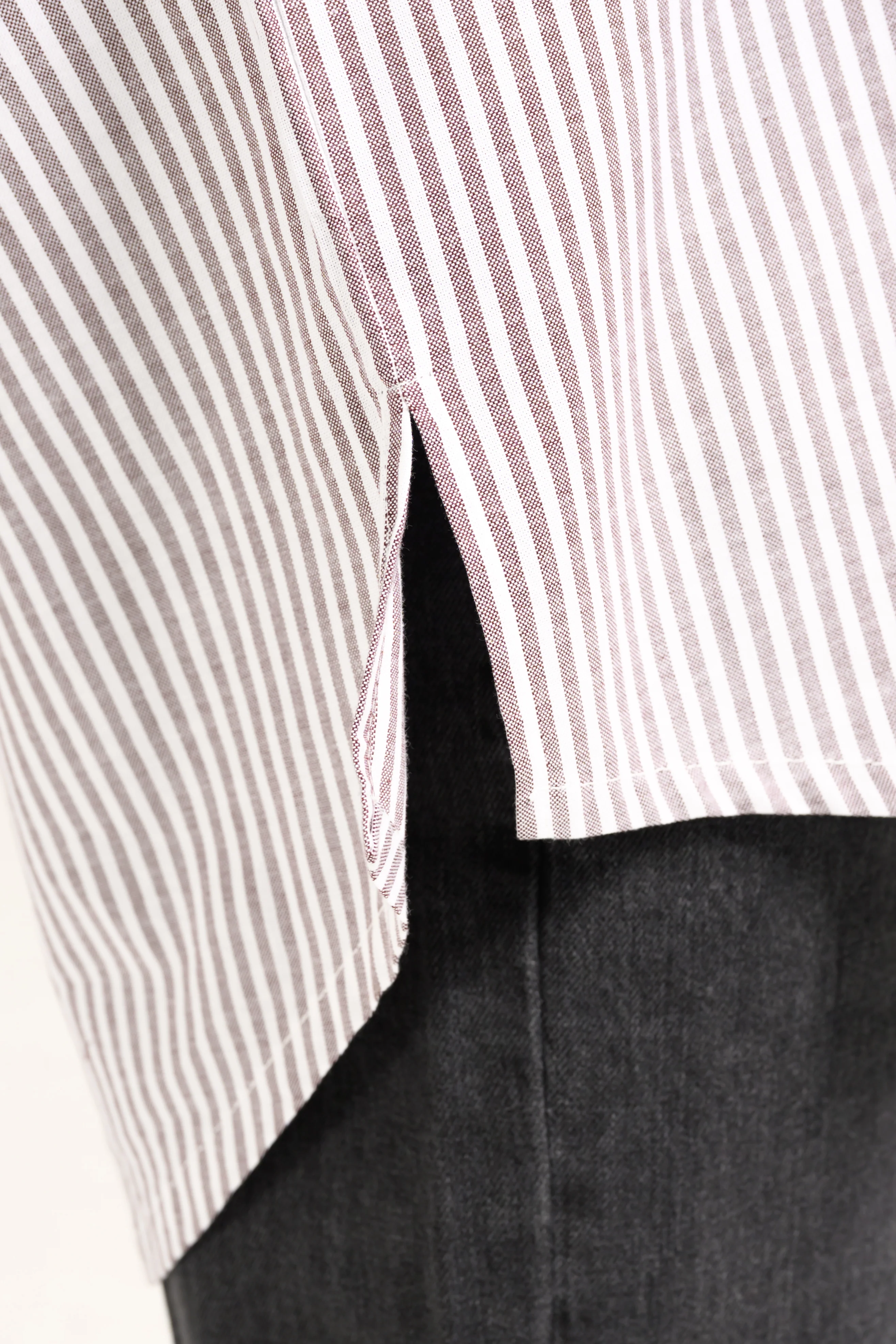 STRIPED BUTTON DOWN SHIRT - Image 7