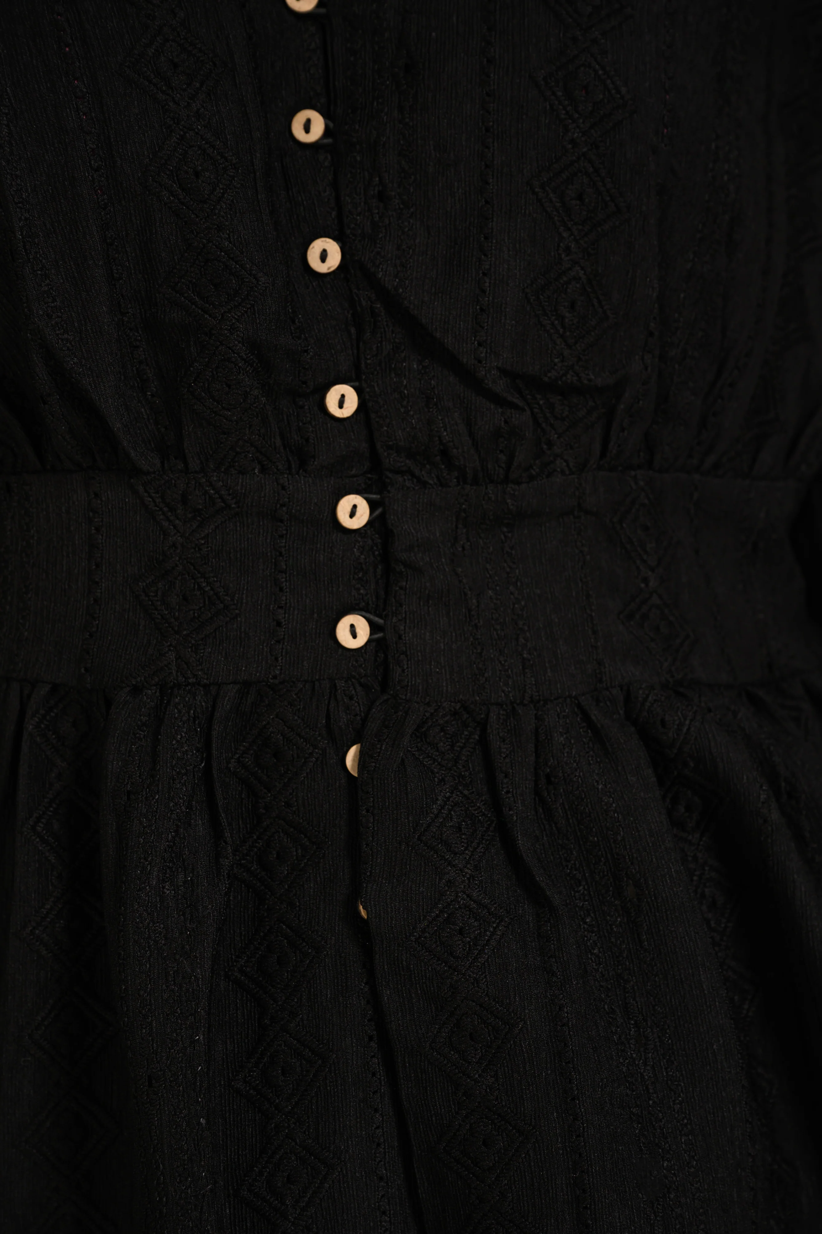SCHIFFLI BLOUSED TOP - Image 8