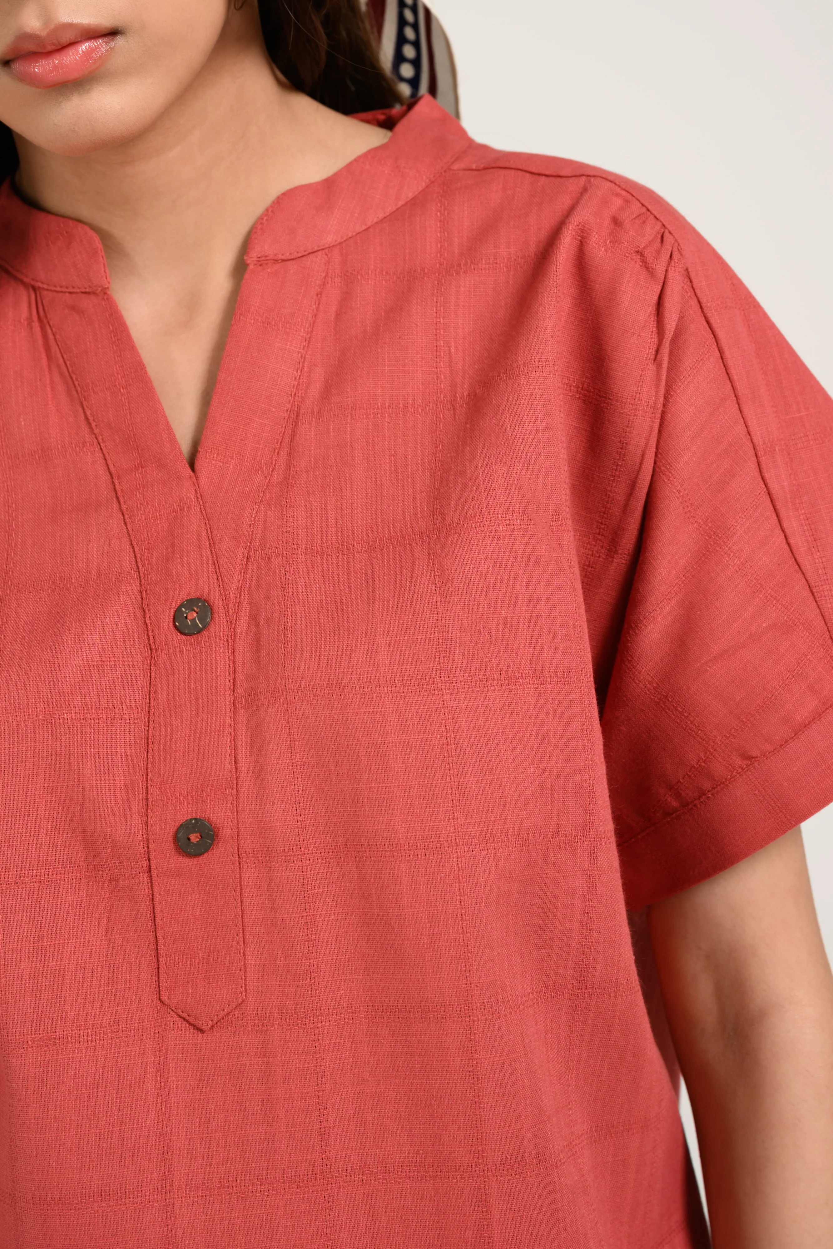 TEXTURED KIMONO TOP - Image 5