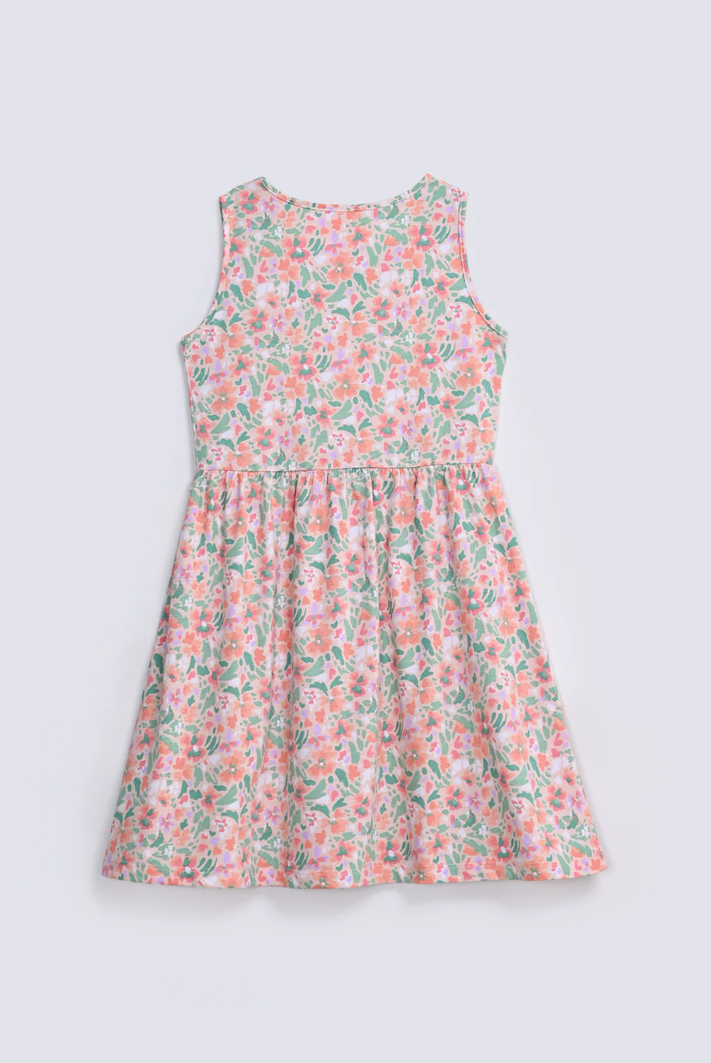 GIRLS BASIC PRINTED DRESS - Image 2