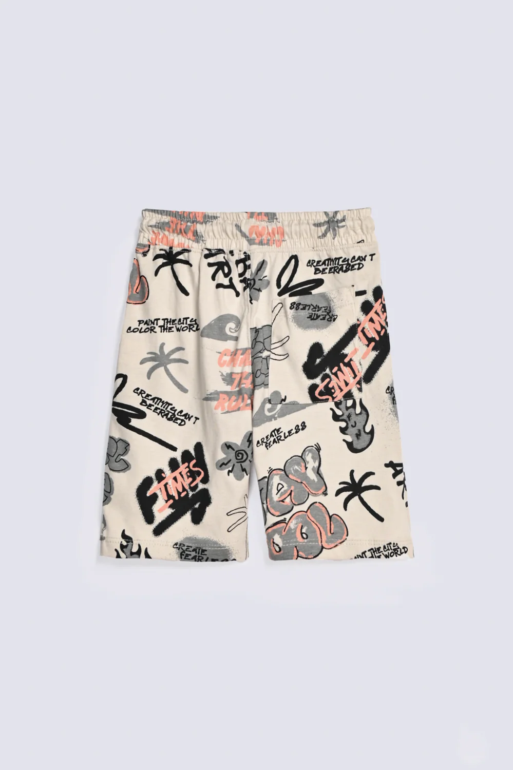 BOYS GRAFFITI PRINT SHORTS - Image 2