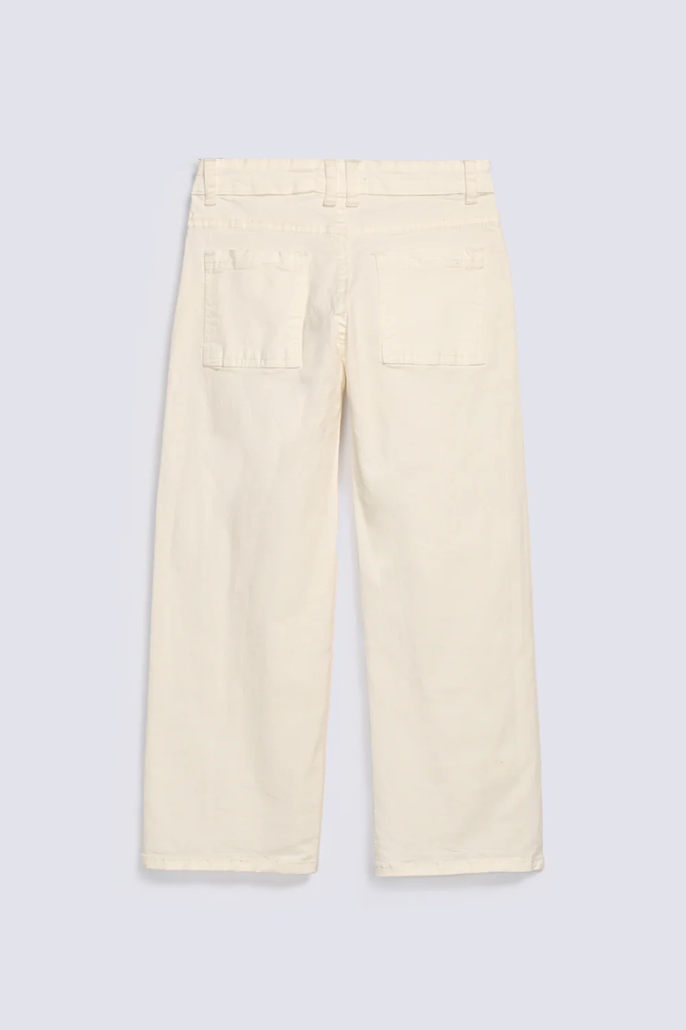 GIRLS WIDE LEG TWILL PANTS - Image 2