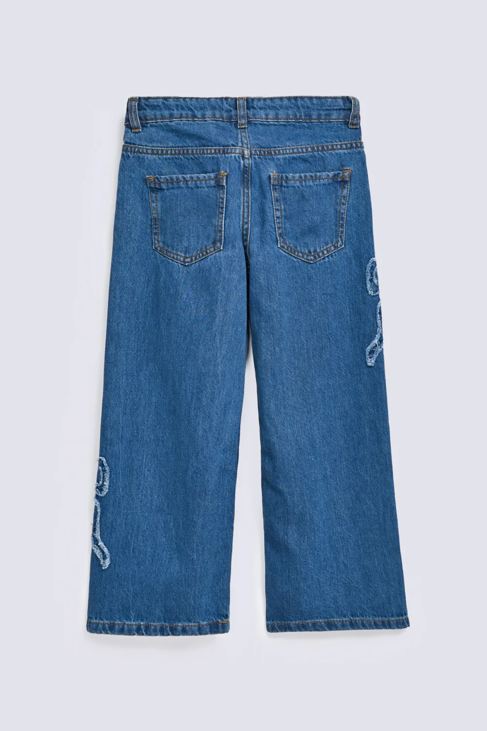 GIRLS WIDE LEG APPLIQUE DENIM - Image 2