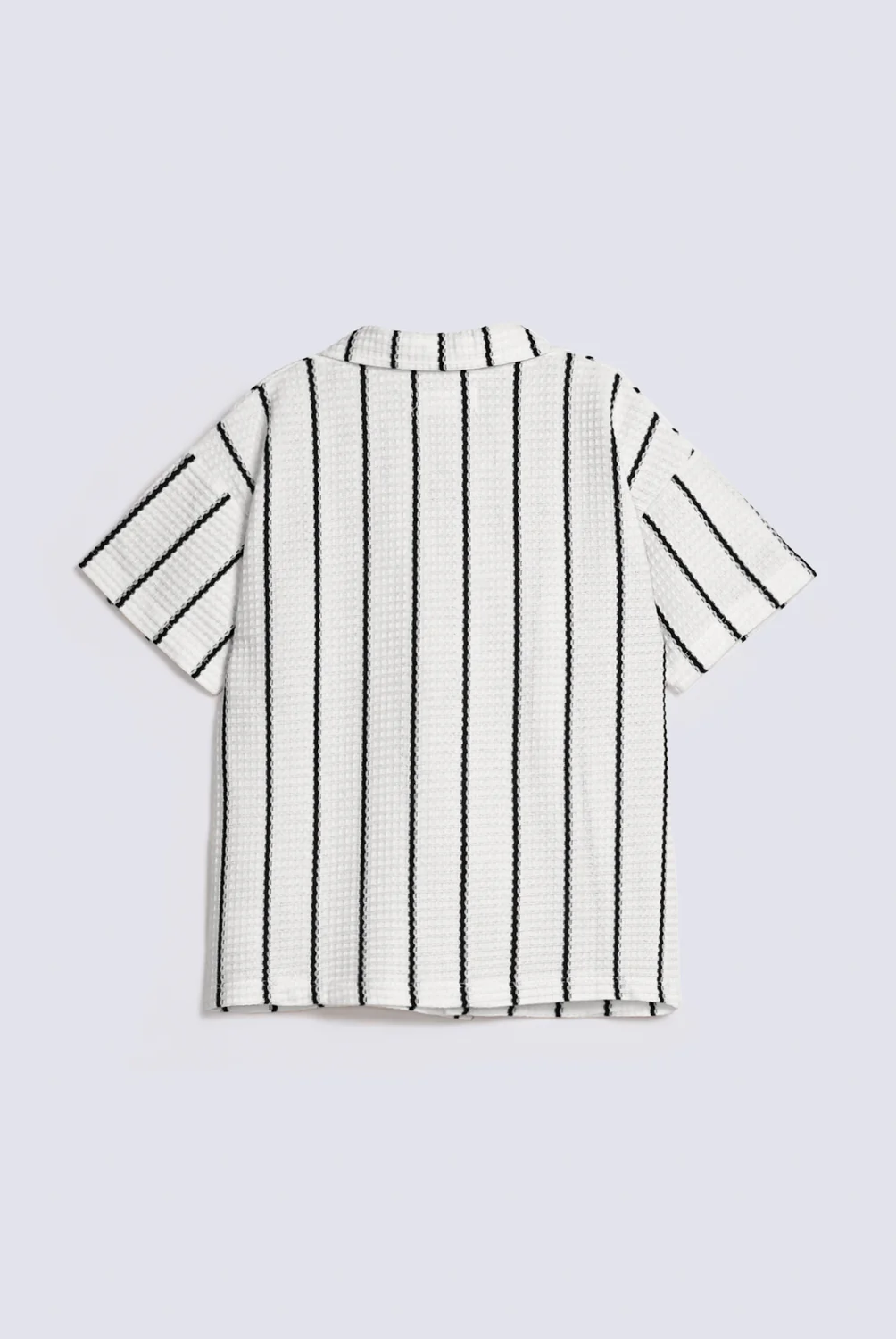 BOYS RESORT COLLAR TEXTURED POLO - Image 2