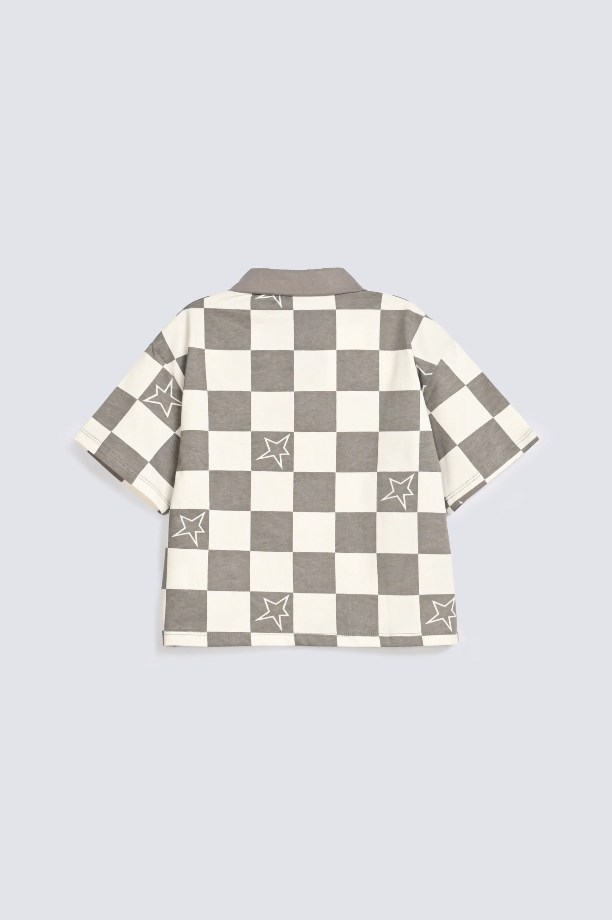 BOYS BOXY FIT PRINTED POLO - Image 2