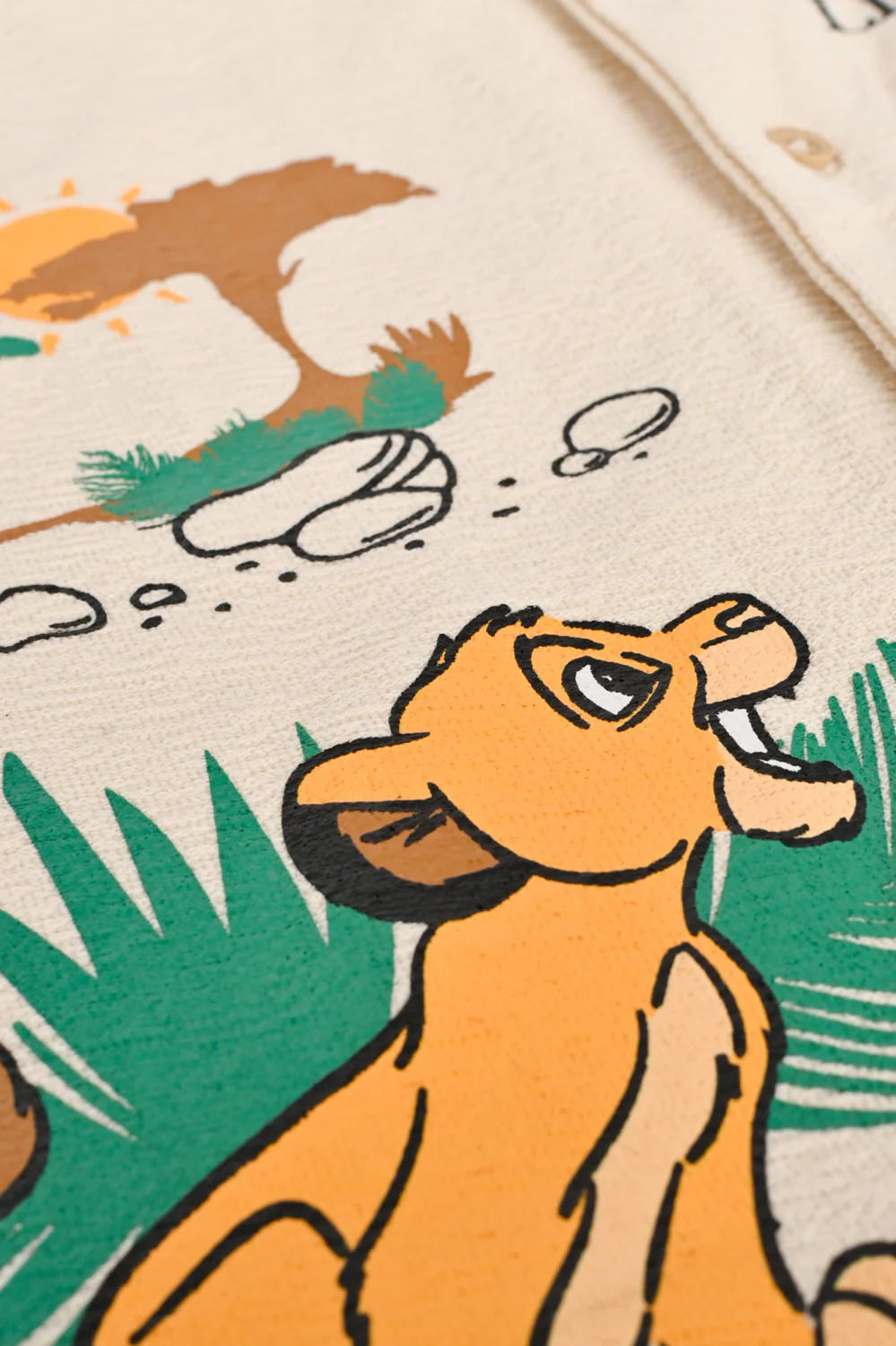 BOYS LION KING RESORT COLLAR SHIRT - Image 4