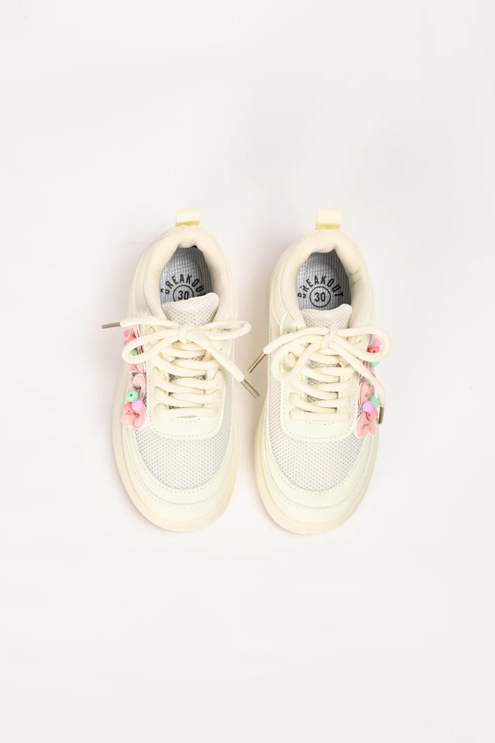 GIRLS MESH EMBELLISHED SNEAKERS