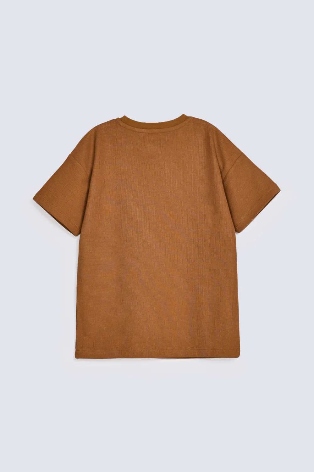 BOYS DROP SHOULDER TEXTURED TEE - Image 2