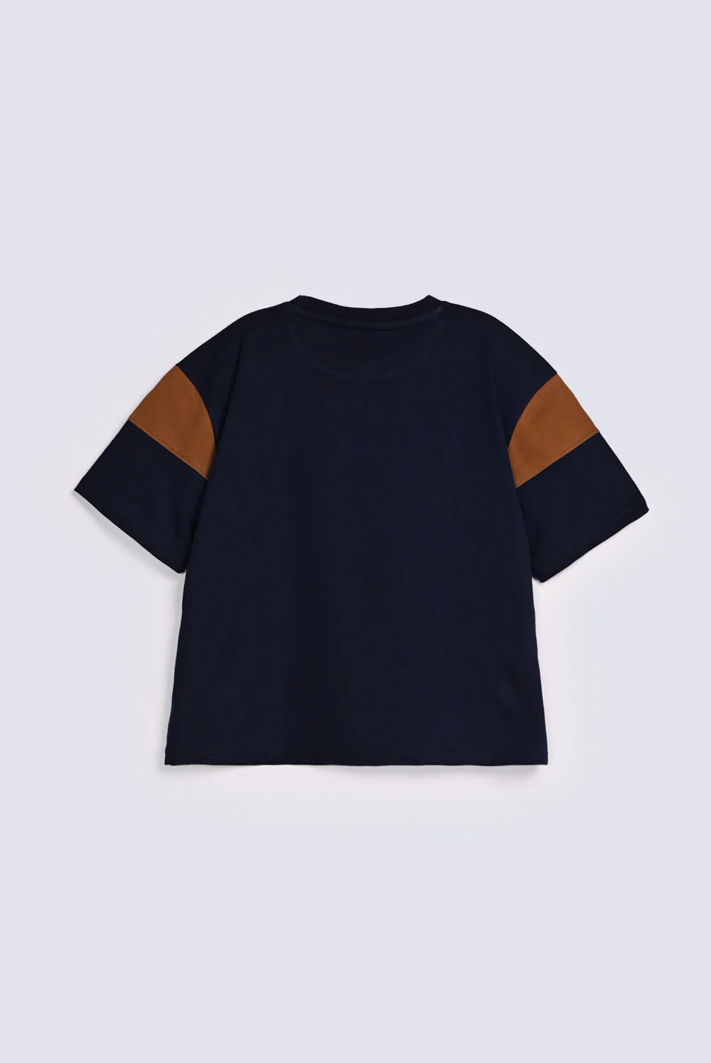 BOYS CONTRAST PANEL BOXY FIT TEE - Image 2