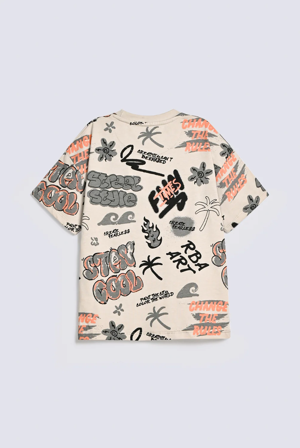 BOYS GRAFFITI PRINT TEE - Image 2