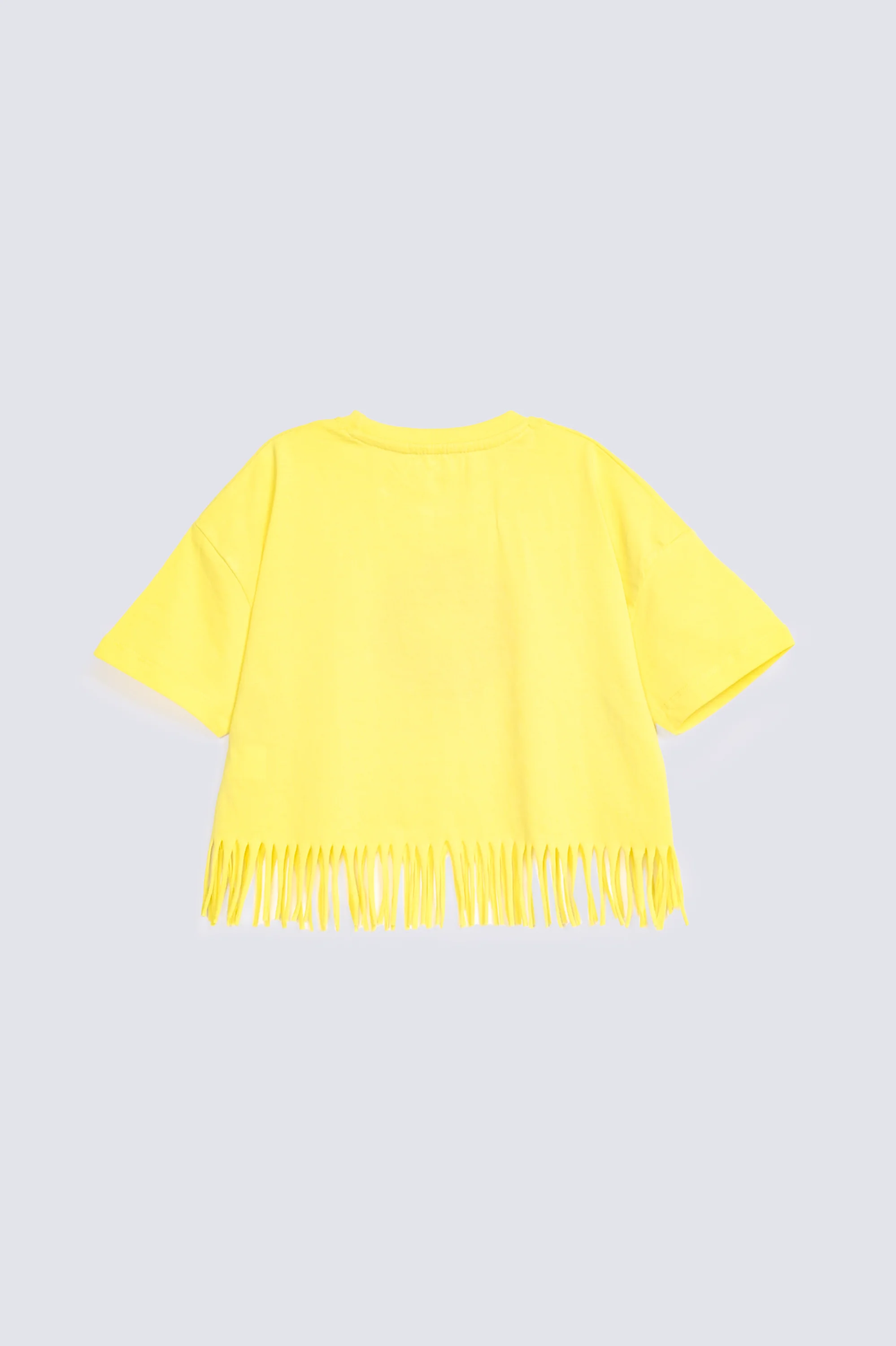 GIRLS BOXY EMBROIDERED FLOWER T-SHIRT - Image 2