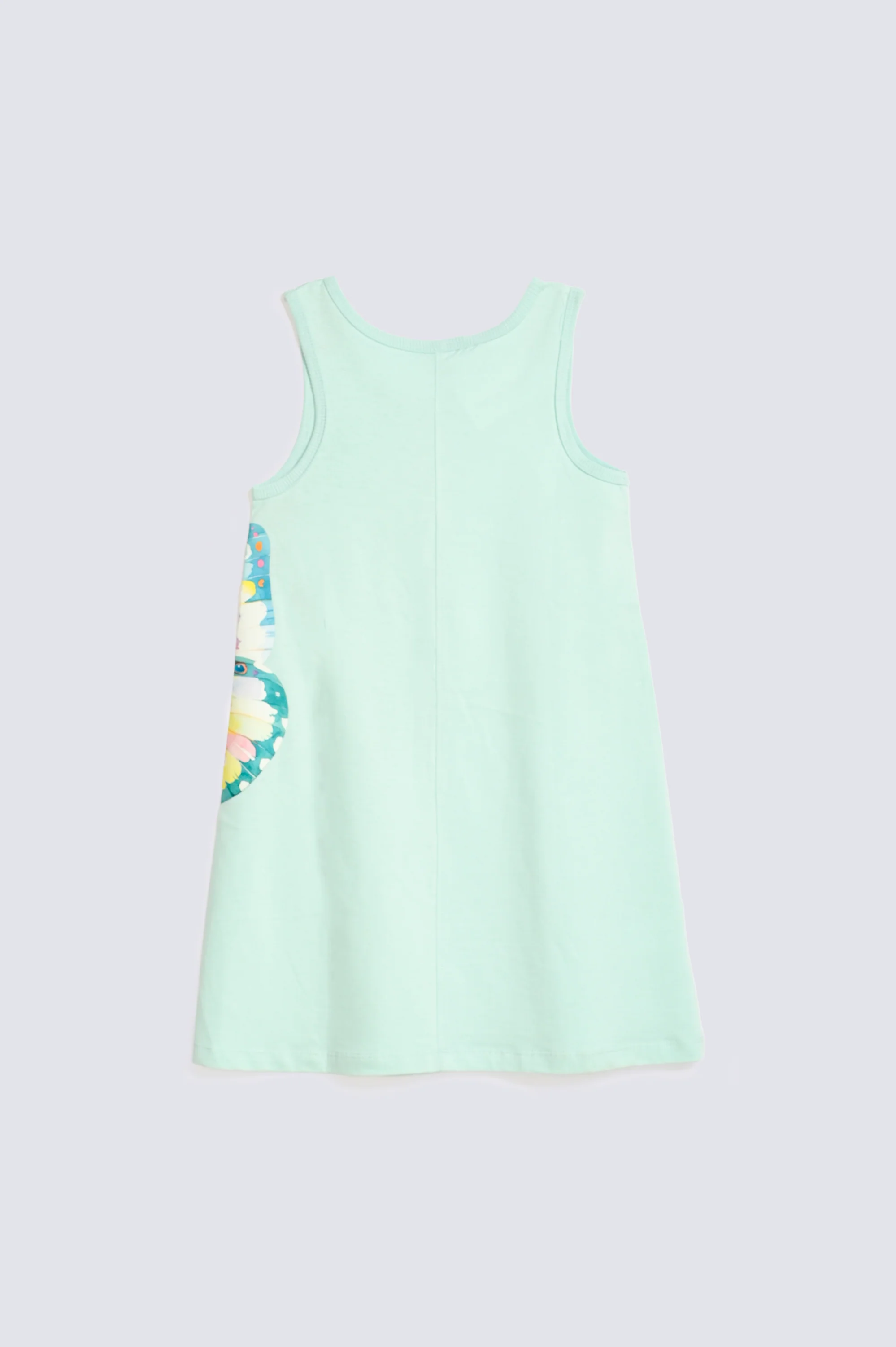 GIRLS BUTTERFLY PRINTED DRESS - Image 2